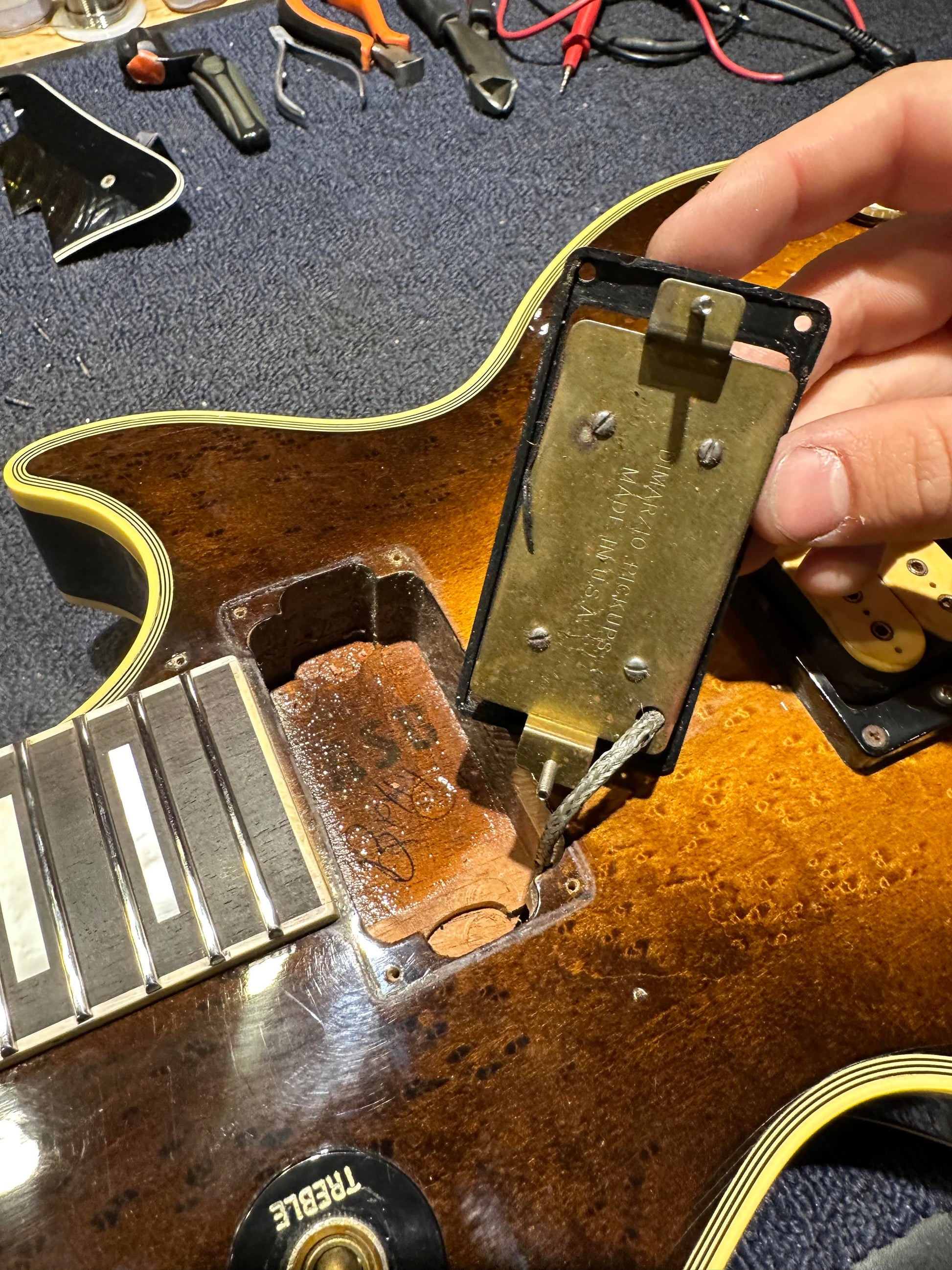 Gibson Les Paul Custom Sunburst 1985 Electric Guitars / Solid Body