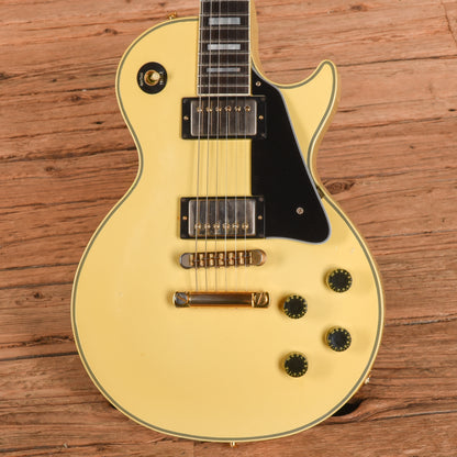 Gibson Les Paul Custom White 1982 Electric Guitars / Solid Body