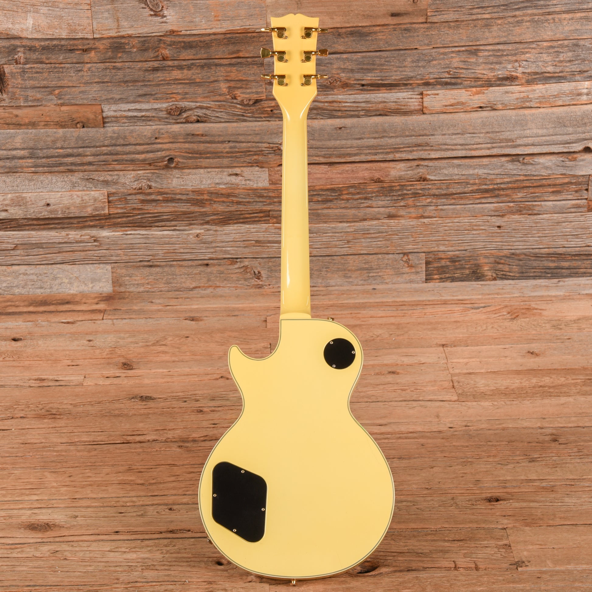 Gibson Les Paul Custom White 1982 Electric Guitars / Solid Body