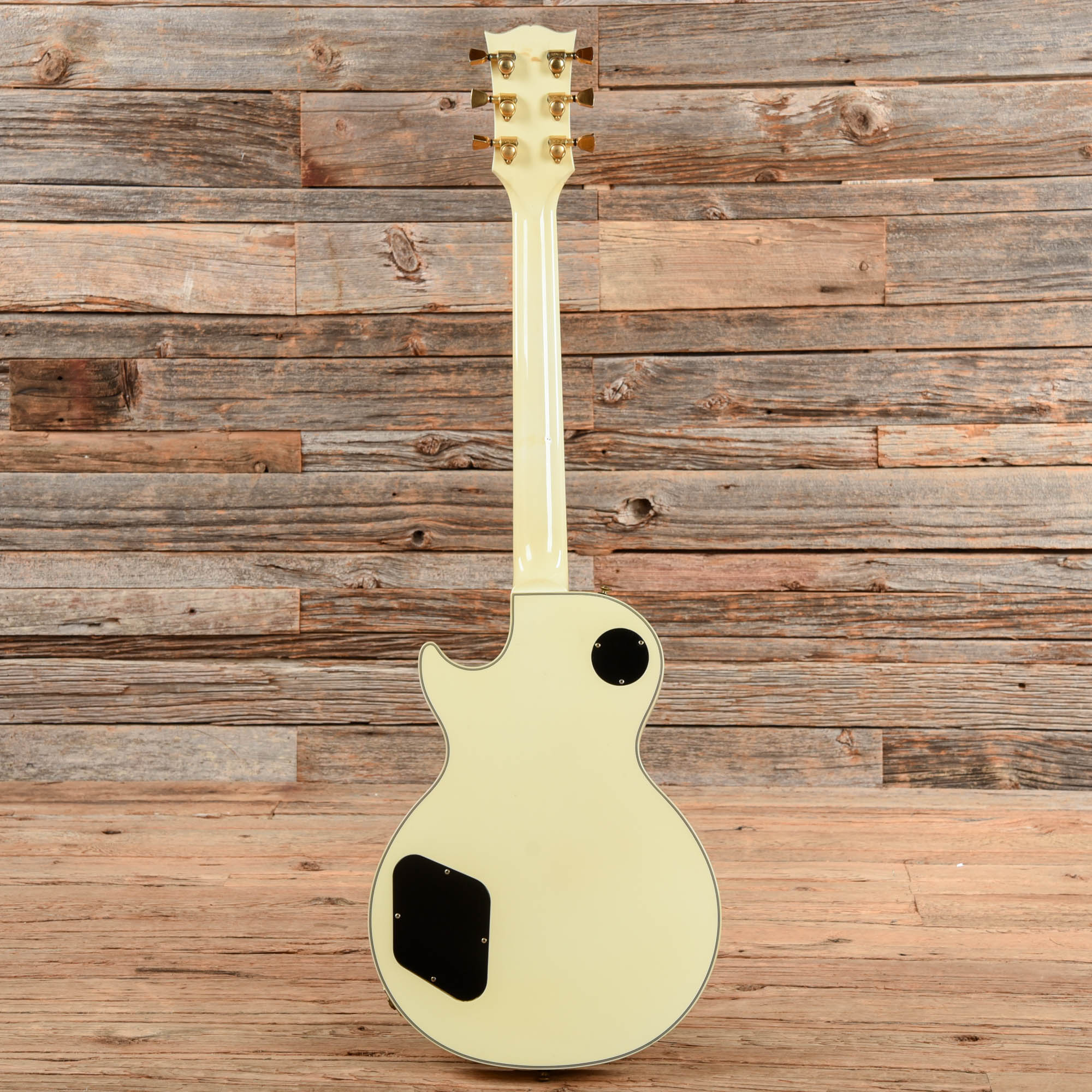 Gibson Les Paul Custom White 1989 Electric Guitars / Solid Body