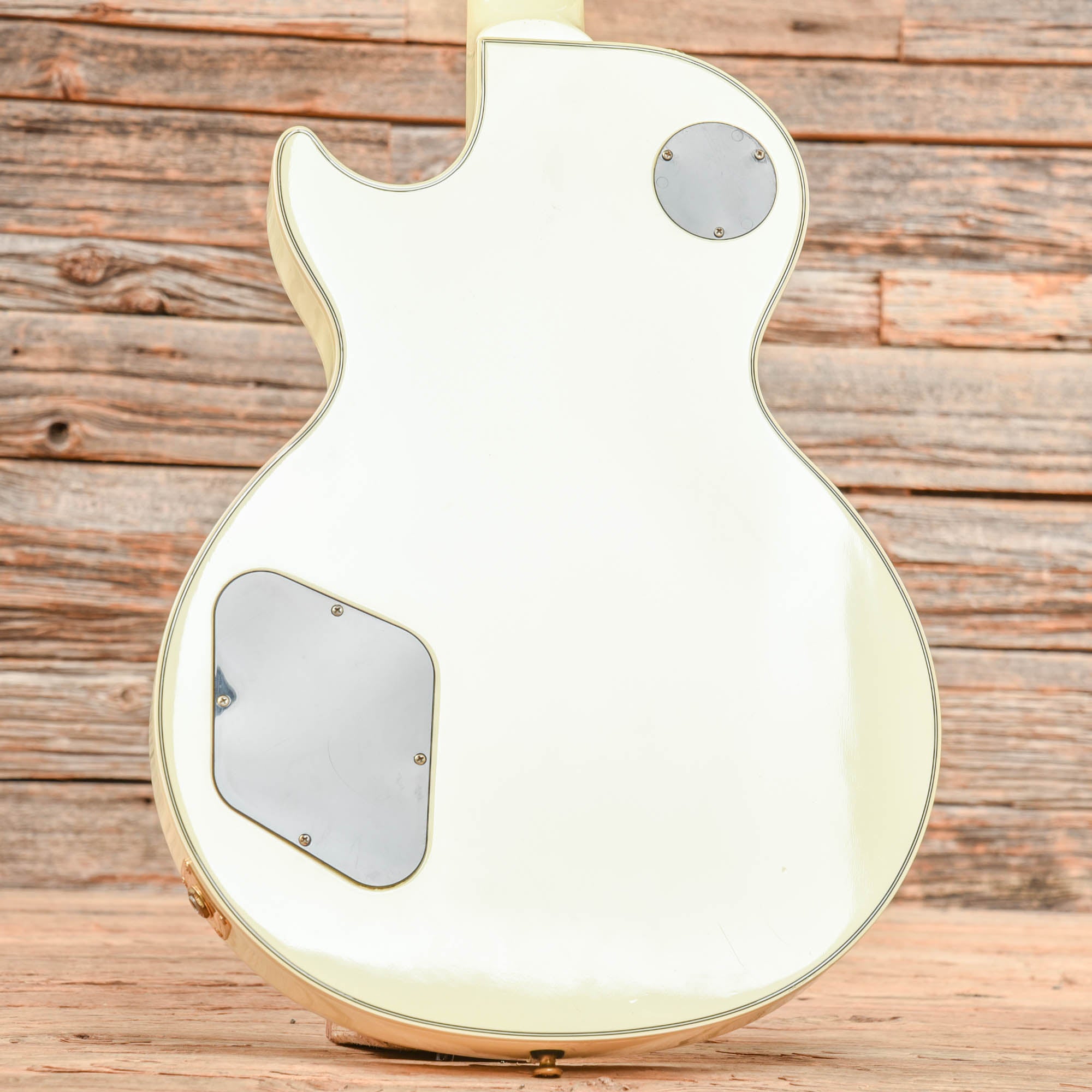 Gibson Les Paul Custom White 1989 Electric Guitars / Solid Body