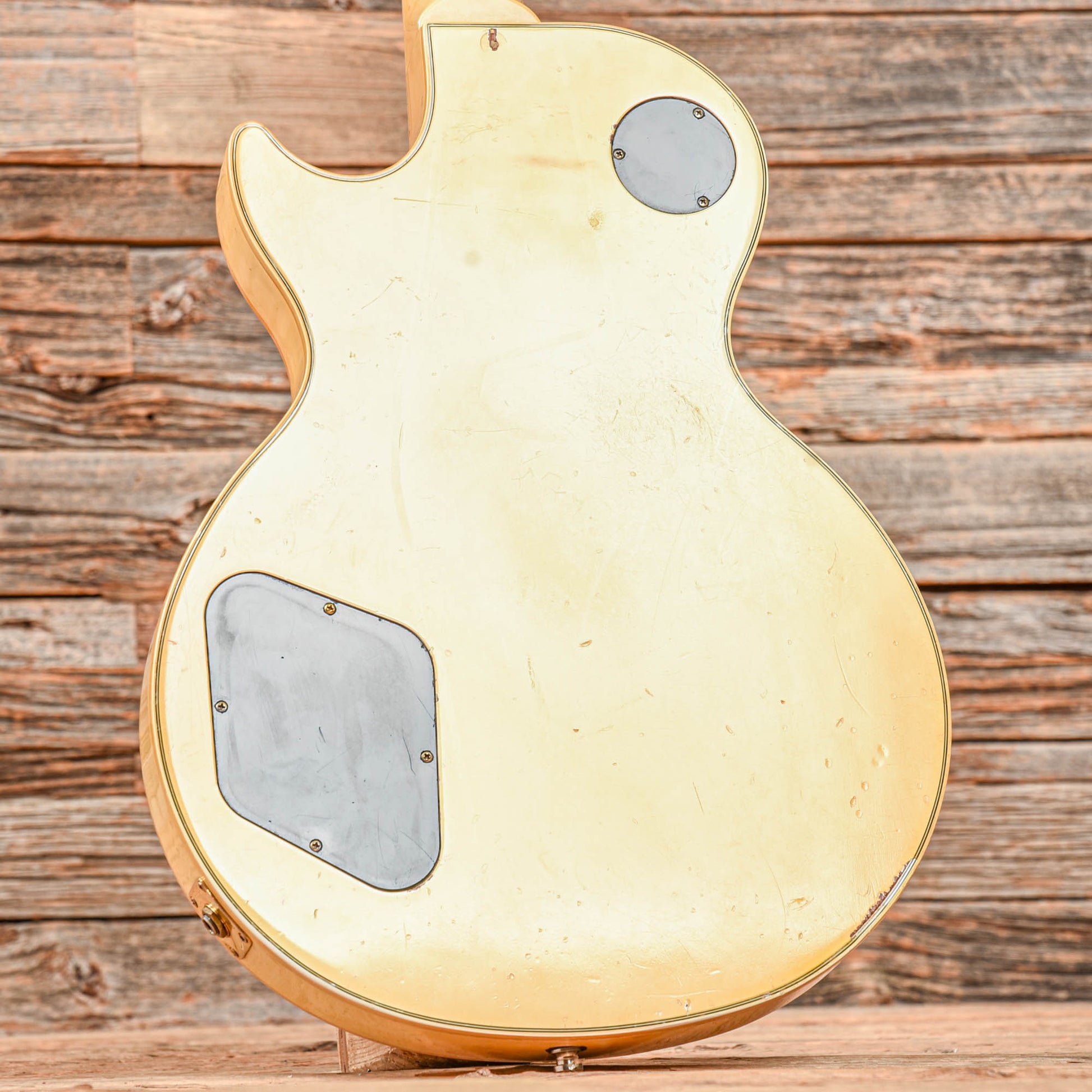 Gibson Les Paul Custom White 1989 Electric Guitars / Solid Body