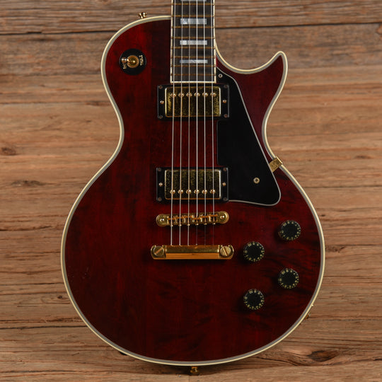 Gibson Les Paul Custom Wine Red 1980 Electric Guitars / Solid Body