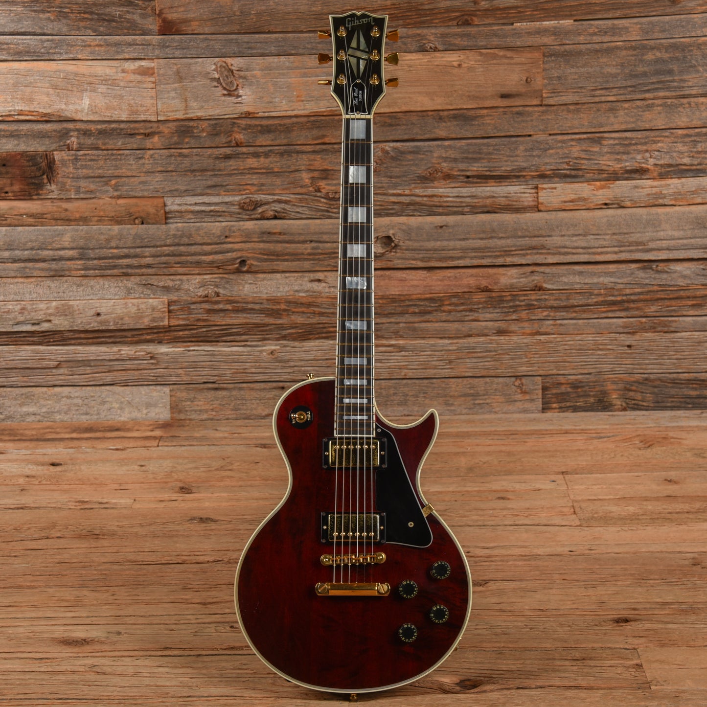 Gibson Les Paul Custom Wine Red 1980 Electric Guitars / Solid Body