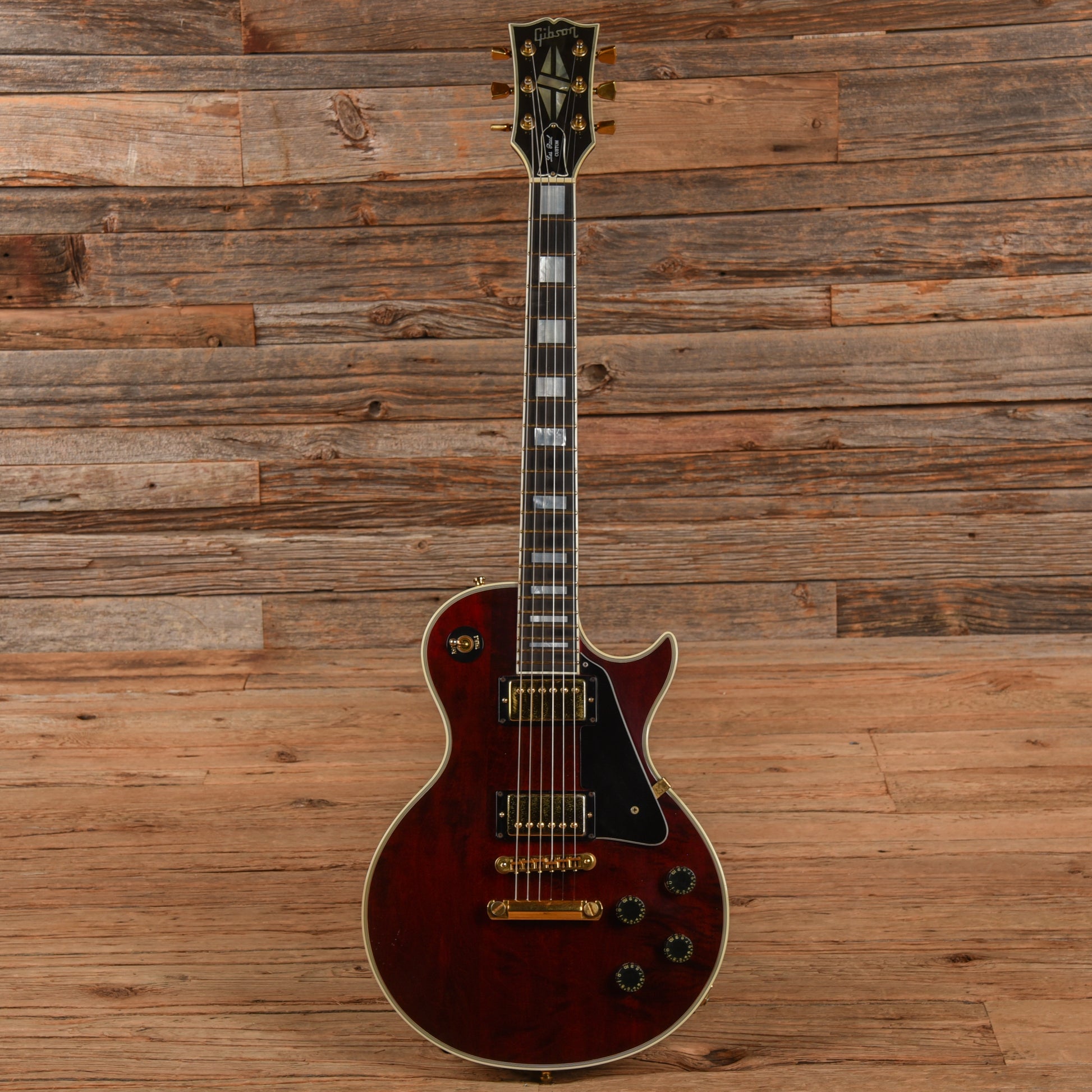 Gibson Les Paul Custom Wine Red 1980 Electric Guitars / Solid Body