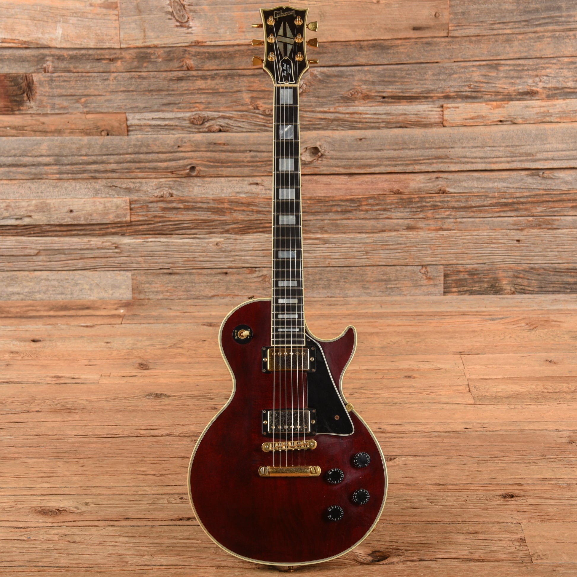 Gibson Les Paul Custom Wine Red 1989 Electric Guitars / Solid Body