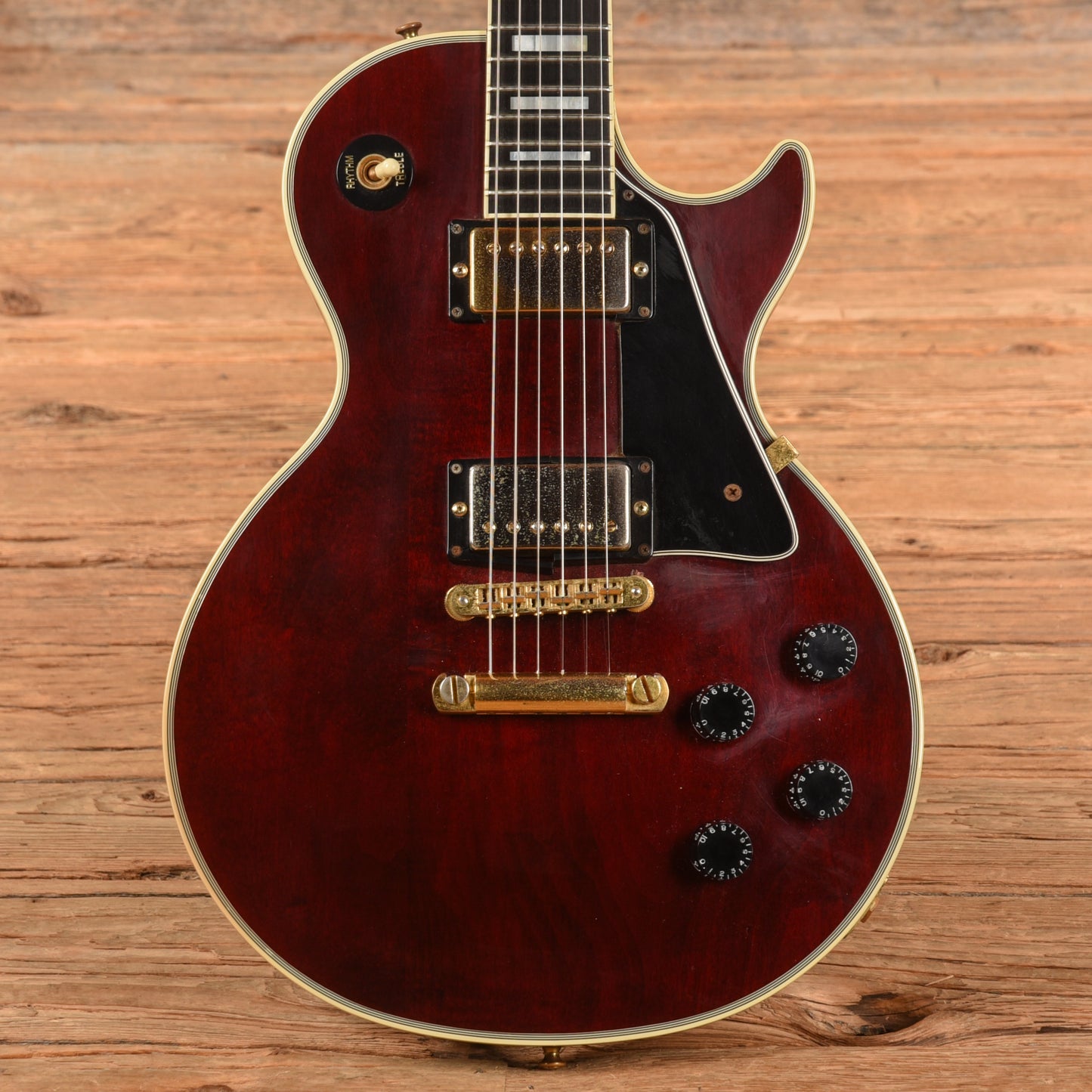 Gibson Les Paul Custom Wine Red 1989 Electric Guitars / Solid Body