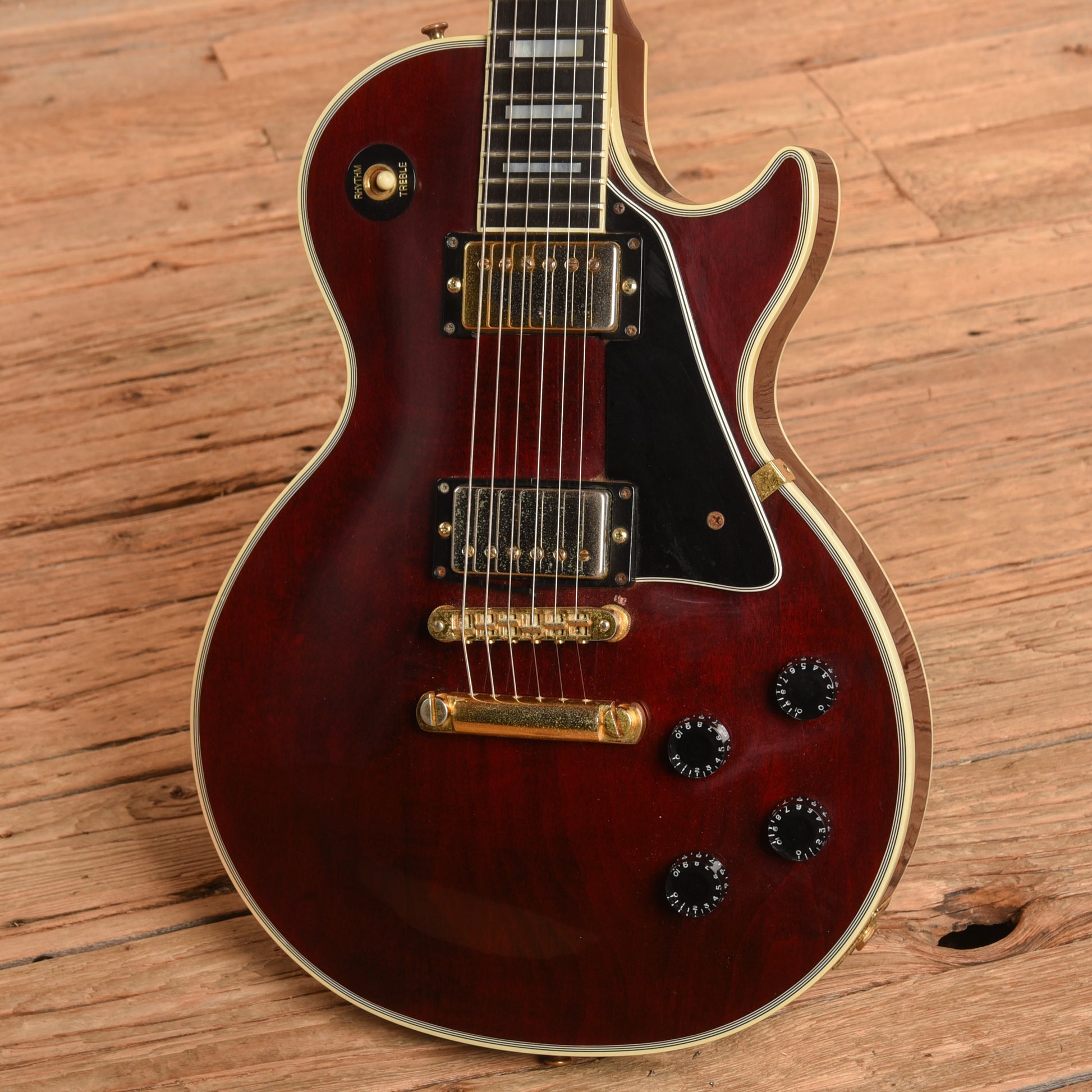 Gibson Les Paul Custom Wine Red 1989 Electric Guitars / Solid Body