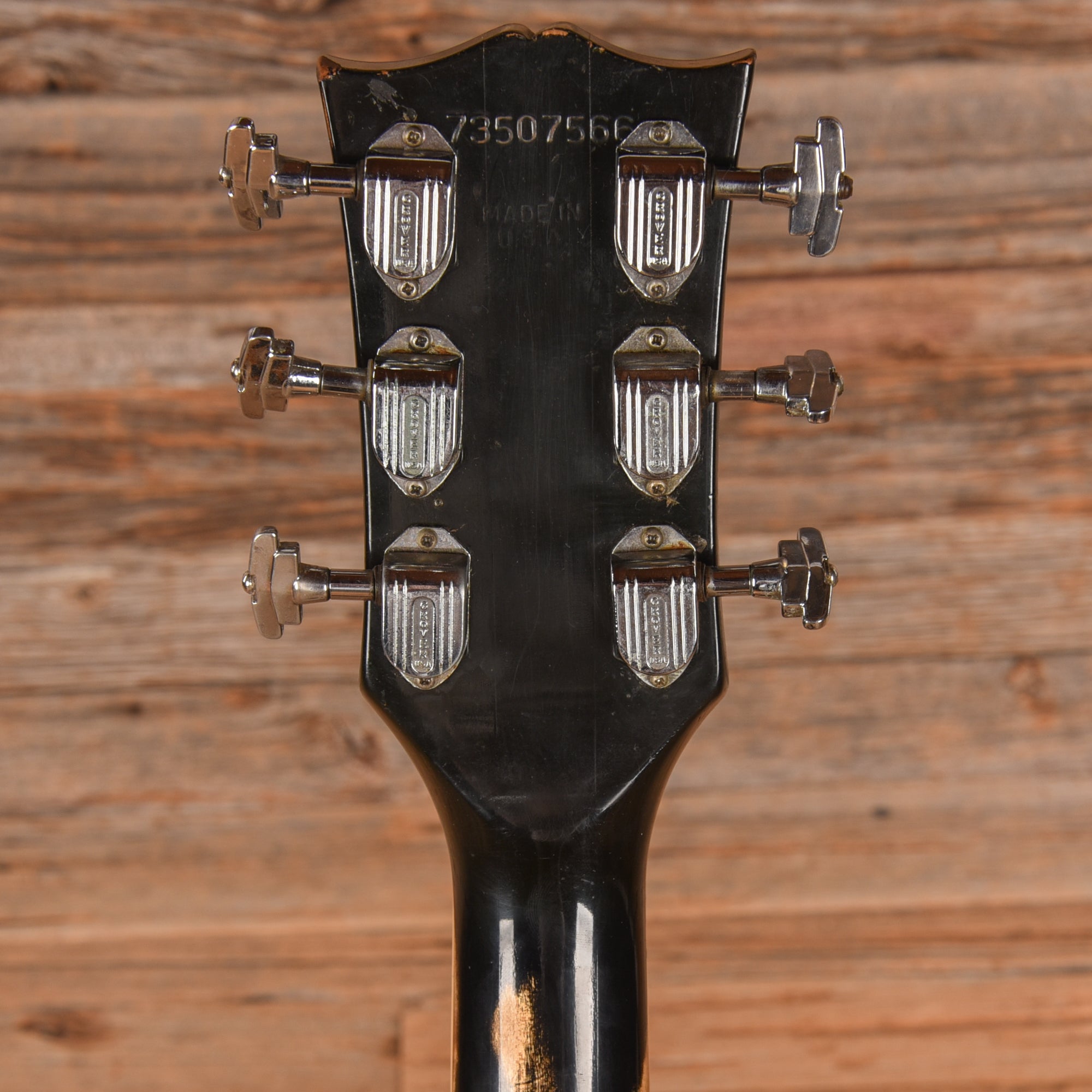 Gibson Les Paul Deluxe Black 1977 Electric Guitars / Solid Body