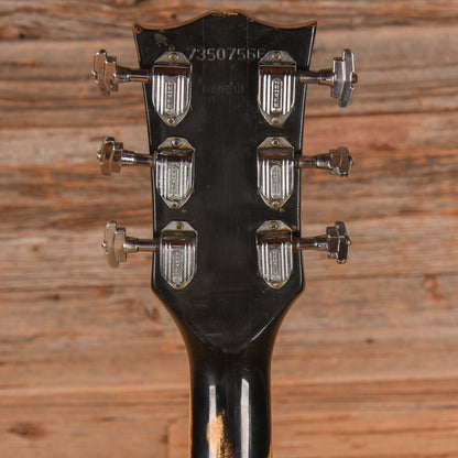 Gibson Les Paul Deluxe Black 1977 Electric Guitars / Solid Body