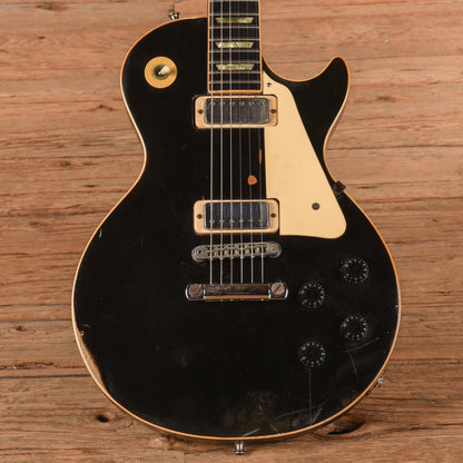 Gibson Les Paul Deluxe Black 1977 Electric Guitars / Solid Body