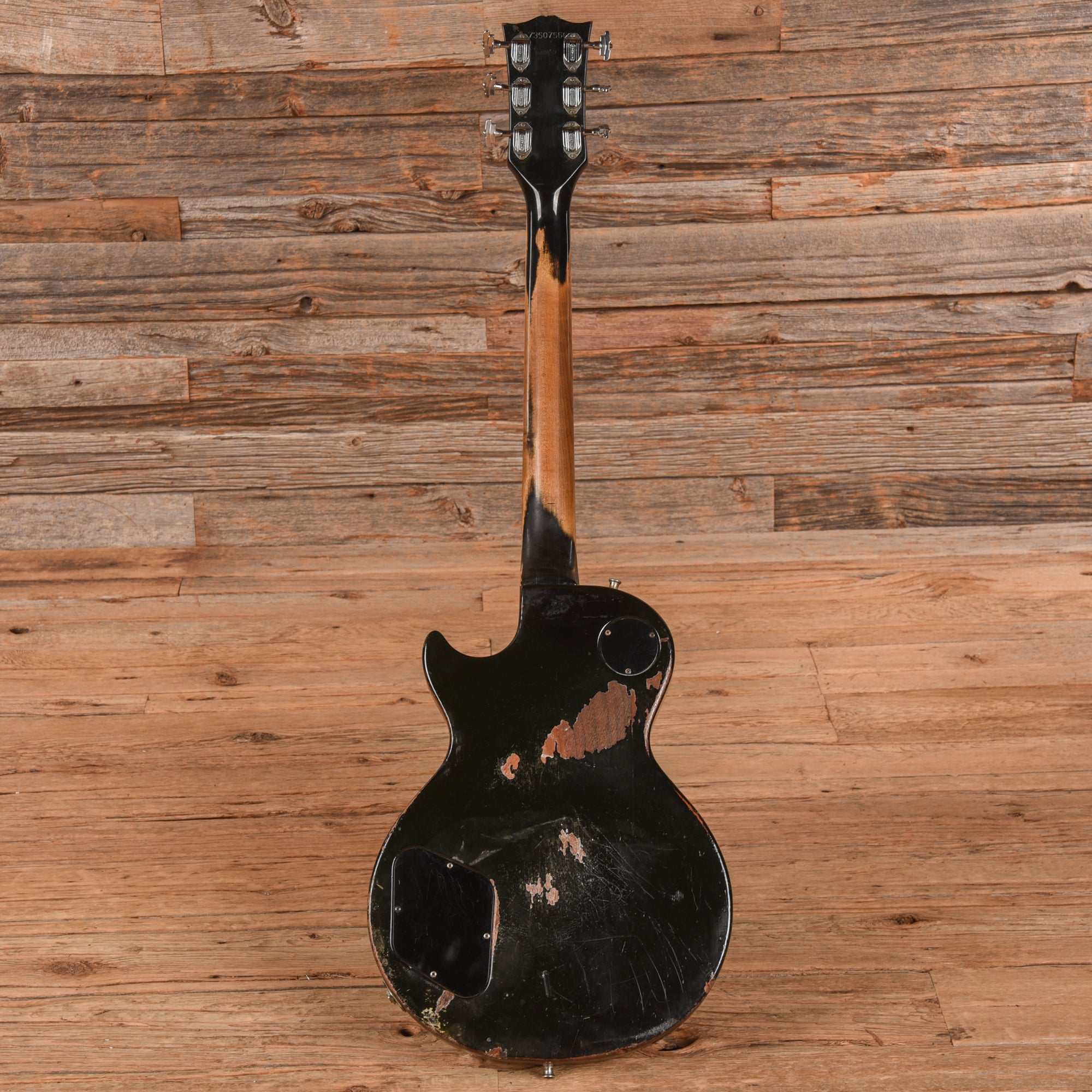 Gibson Les Paul Deluxe Black 1977 Electric Guitars / Solid Body