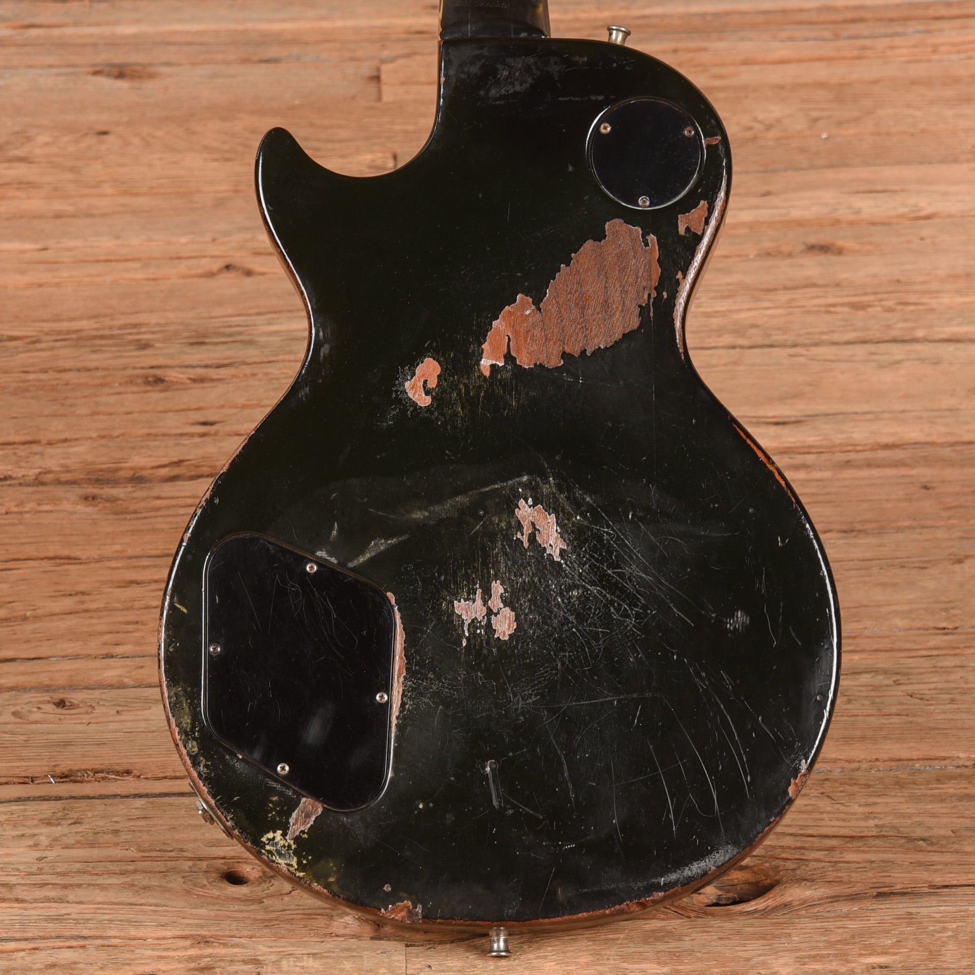 Gibson Les Paul Deluxe Black 1977 Electric Guitars / Solid Body