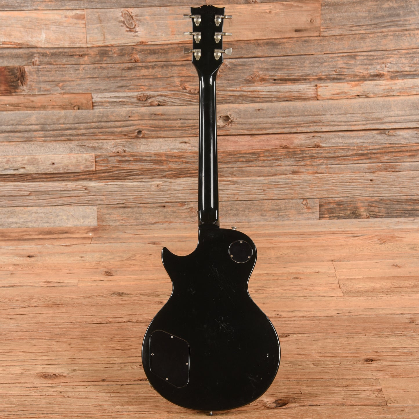 Gibson Les Paul Deluxe Black 1980 Electric Guitars / Solid Body