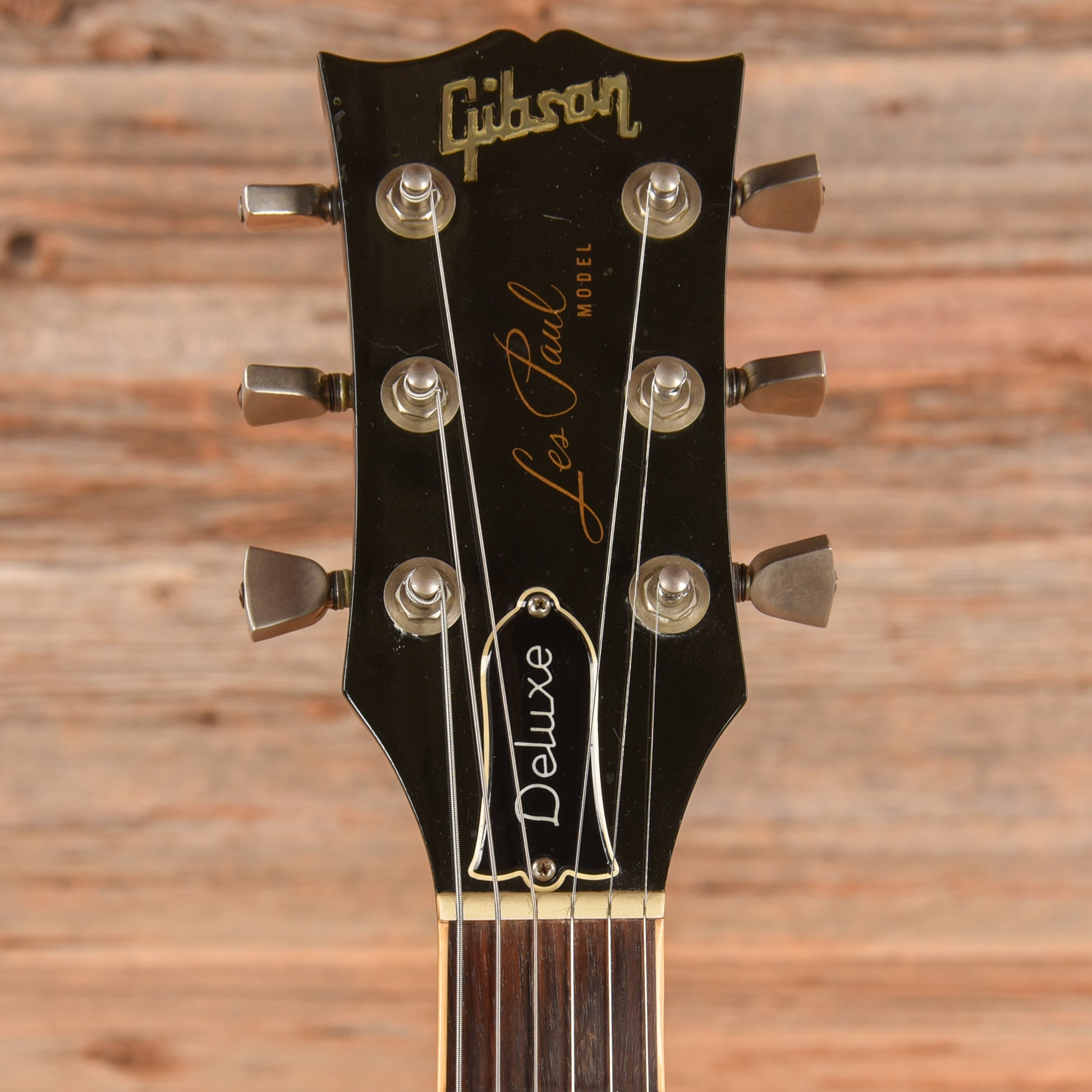 Gibson Les Paul Deluxe Black 1980 Electric Guitars / Solid Body