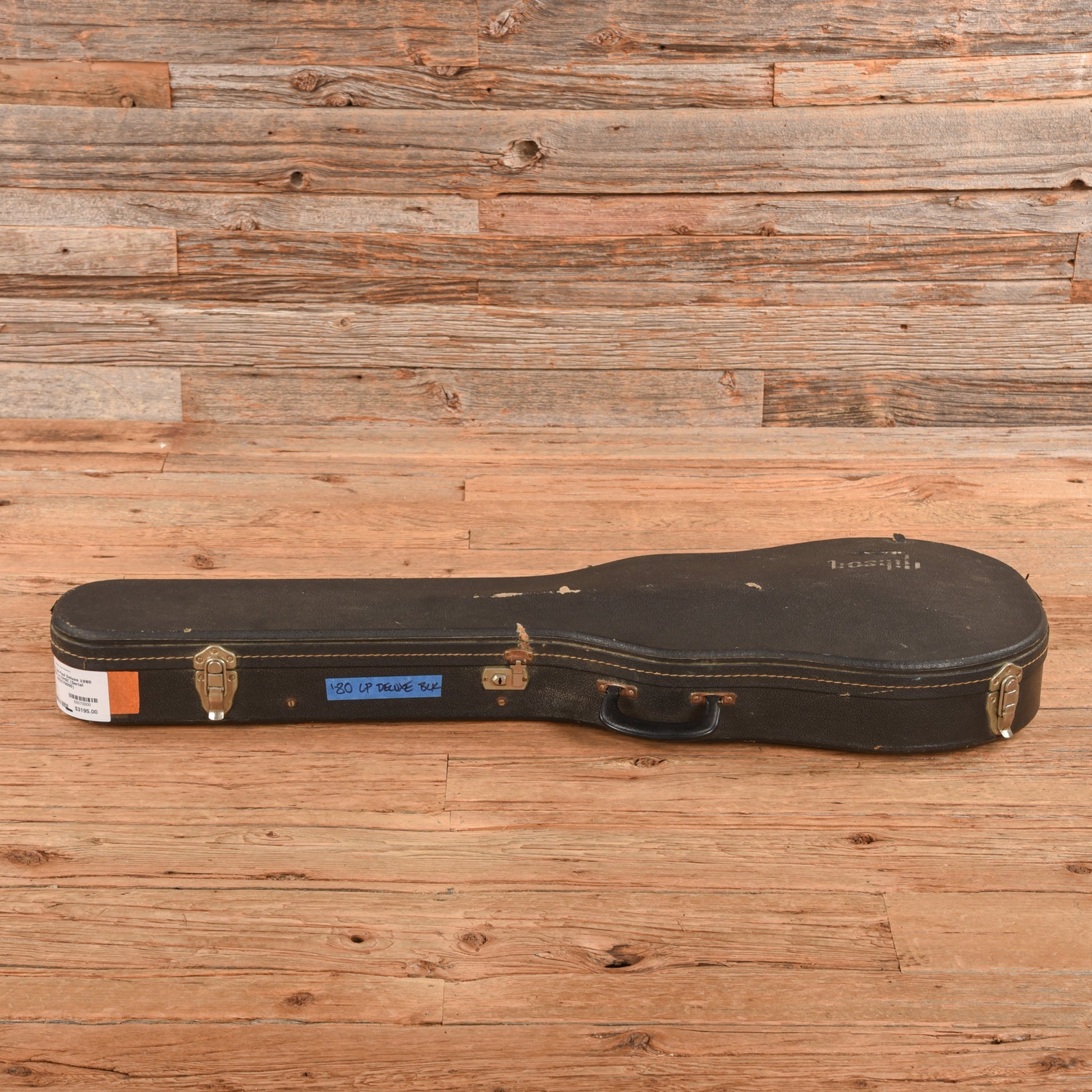 Gibson Les Paul Deluxe Black 1980 Electric Guitars / Solid Body