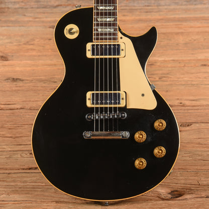 Gibson Les Paul Deluxe Black 1980 Electric Guitars / Solid Body
