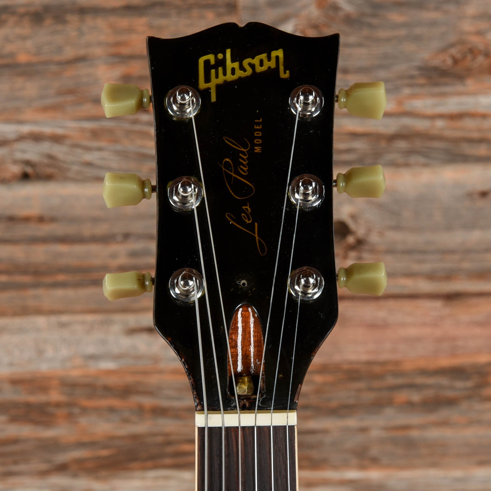 Gibson Les Paul Deluxe Black Refin 1970s Electric Guitars / Solid Body
