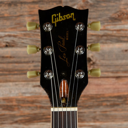 Gibson Les Paul Deluxe Black Refin 1970s Electric Guitars / Solid Body