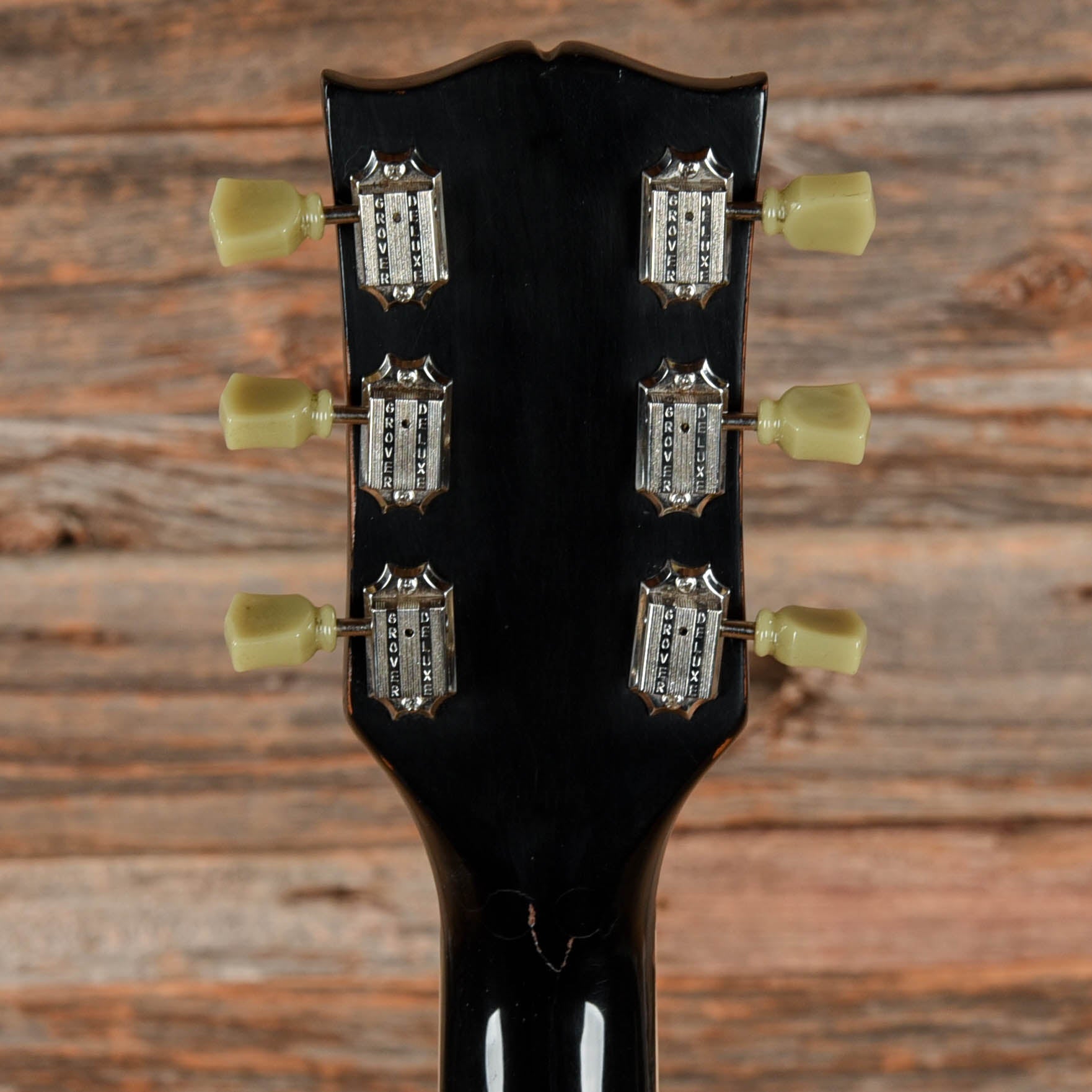 Gibson Les Paul Deluxe Black Refin 1970s Electric Guitars / Solid Body