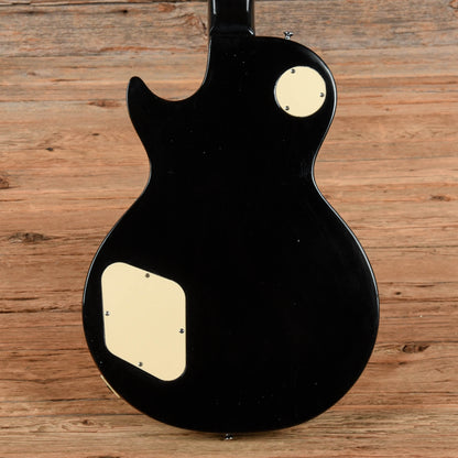 Gibson Les Paul Deluxe Black Refin 1970s Electric Guitars / Solid Body