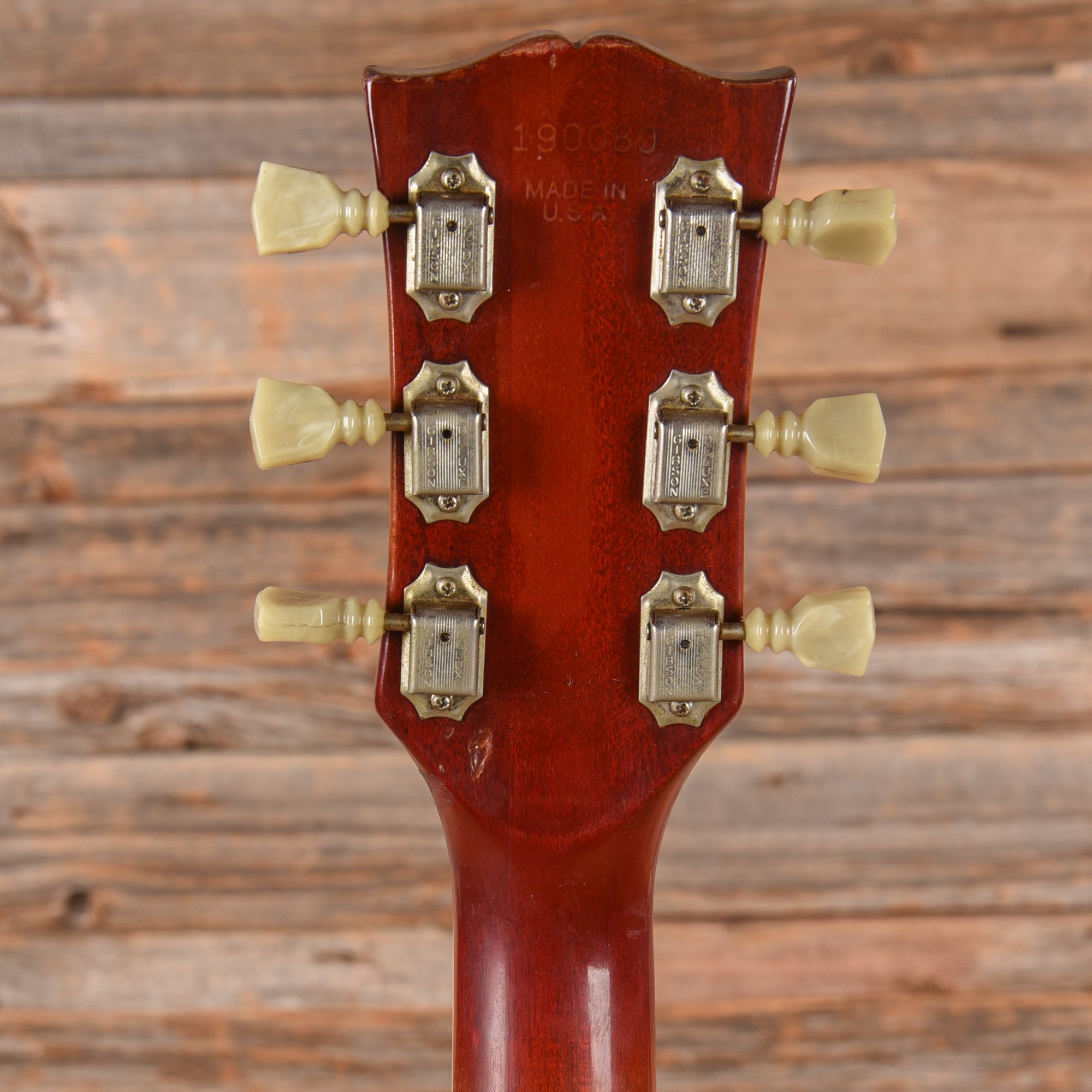 Gibson Les Paul Deluxe Cherry Sunburst 1974 Electric Guitars / Solid Body