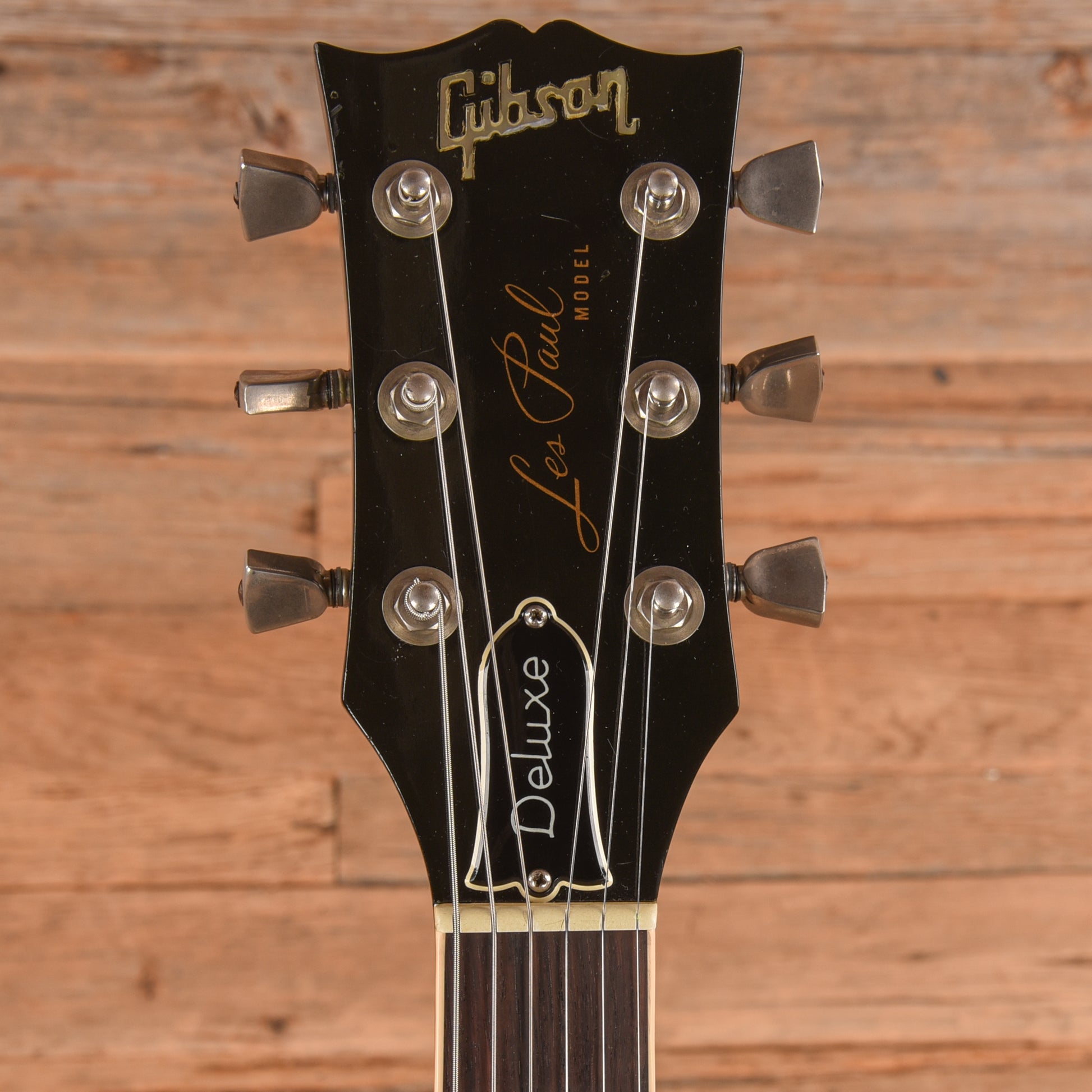 Gibson Les Paul Deluxe Ebony 1980 Electric Guitars / Solid Body