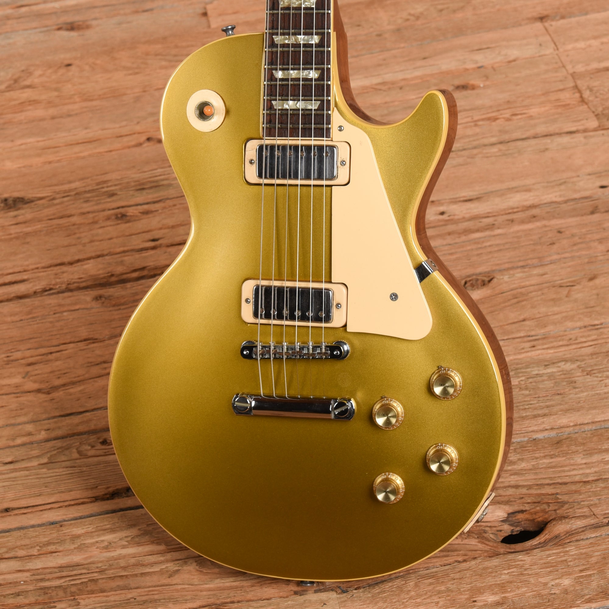 Gibson Les Paul Deluxe Goldtop 1971 Electric Guitars / Solid Body