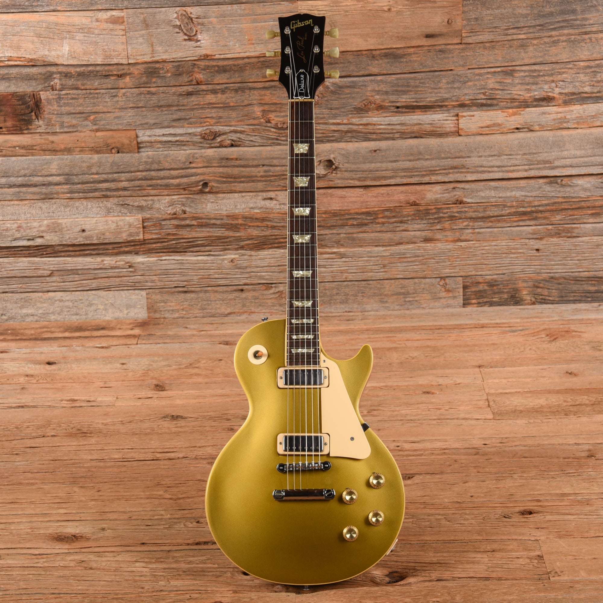 Gibson Les Paul Deluxe Goldtop 1971 Electric Guitars / Solid Body
