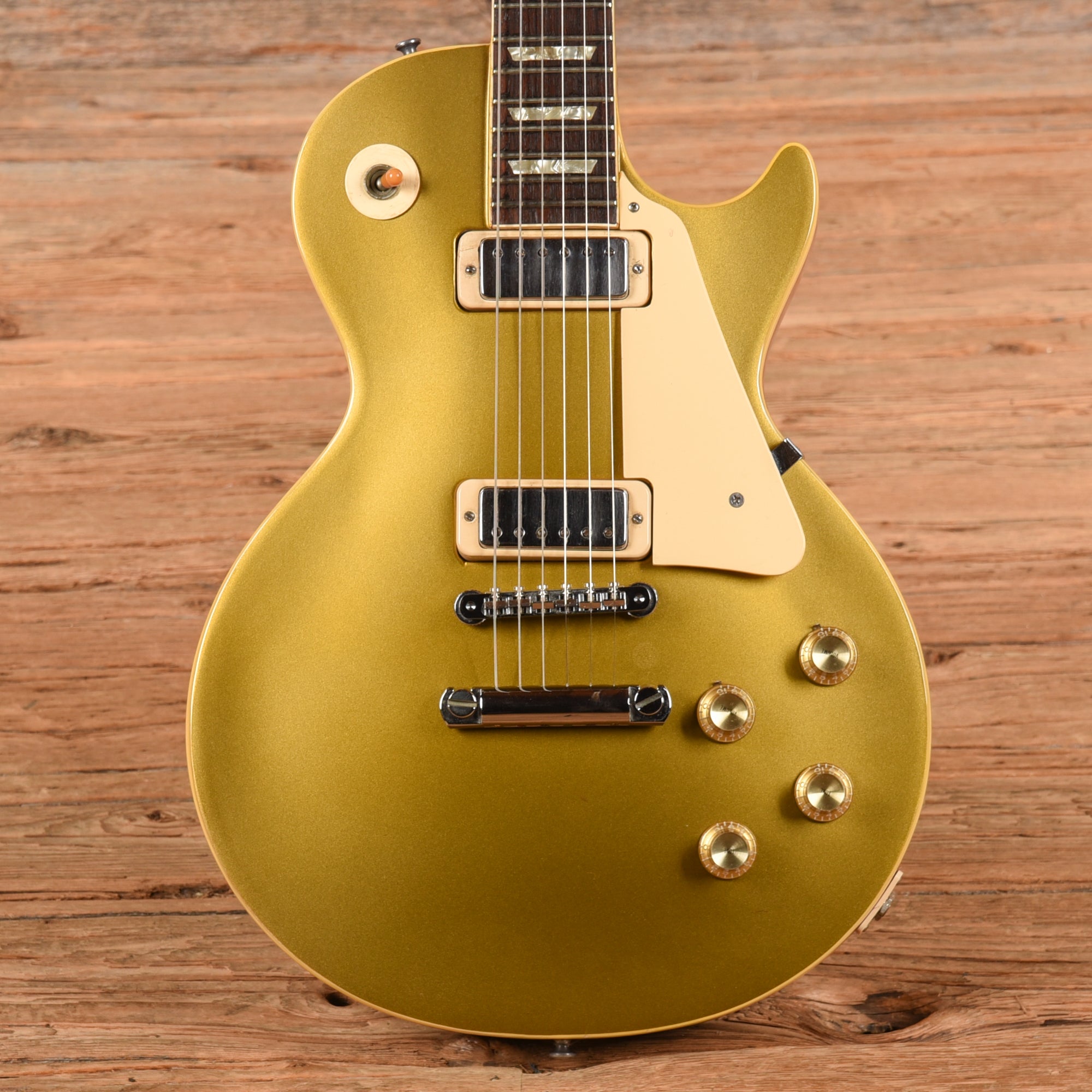 Gibson Les Paul Deluxe Goldtop 1971 Electric Guitars / Solid Body