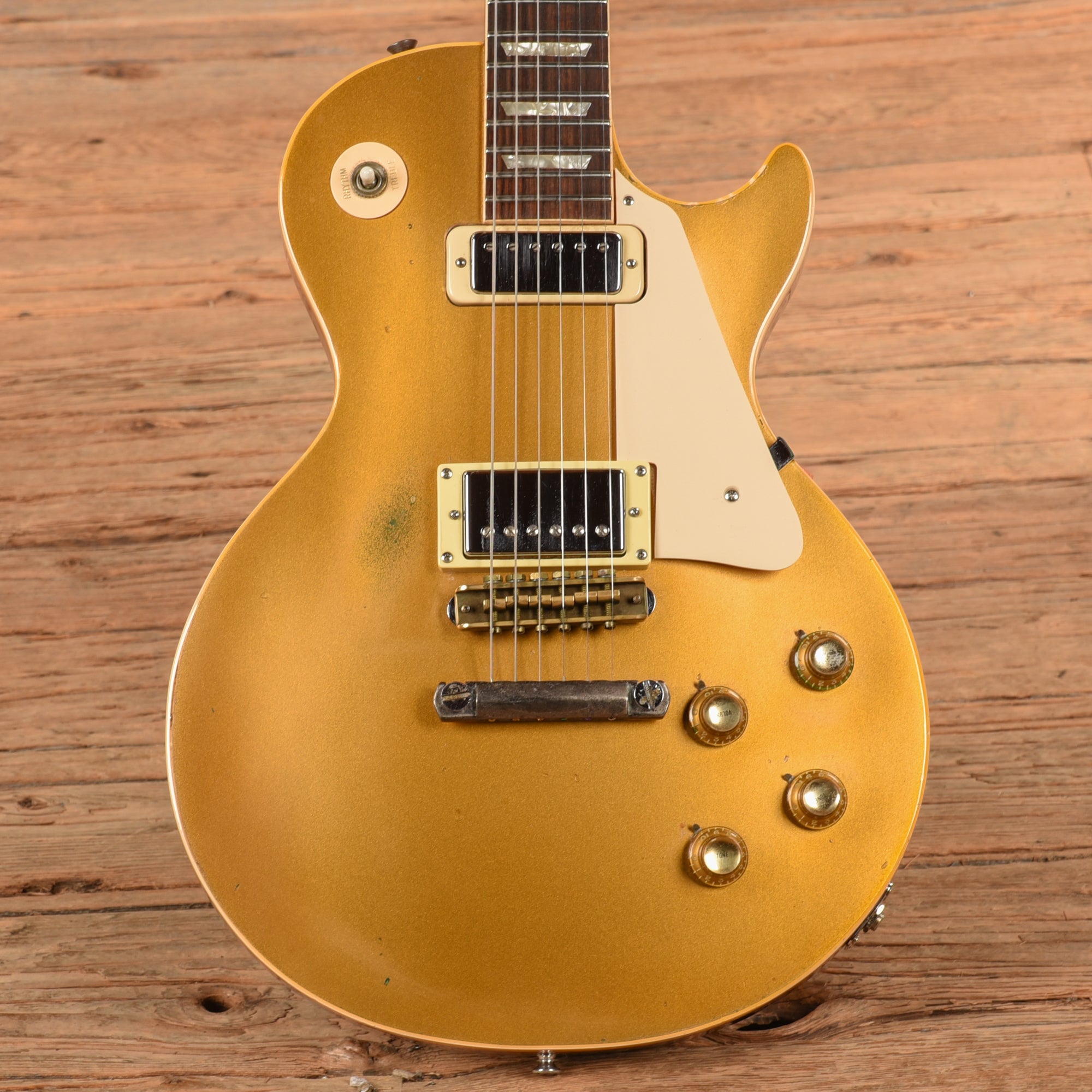 Gibson Les Paul Deluxe Goldtop 1973 Electric Guitars / Solid Body