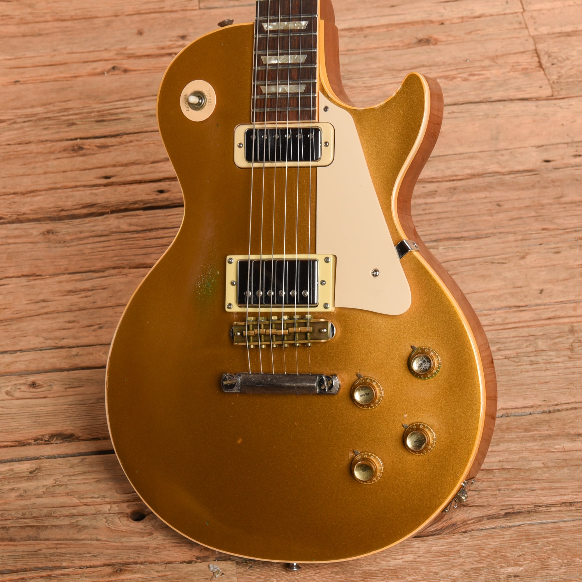 Gibson Les Paul Deluxe Goldtop 1973 Electric Guitars / Solid Body