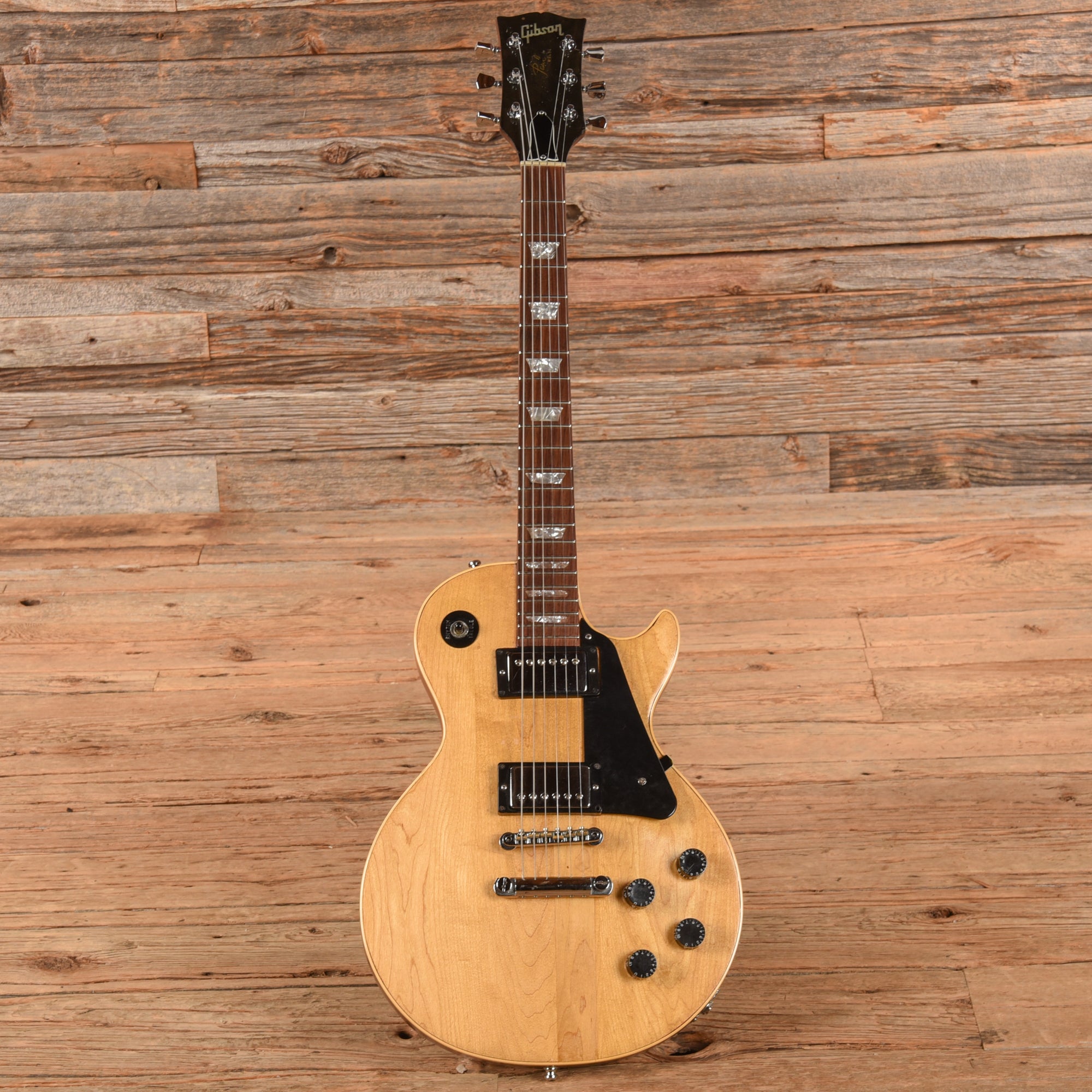 Gibson Les Paul Deluxe Natural Refin 1973 Electric Guitars / Solid Body