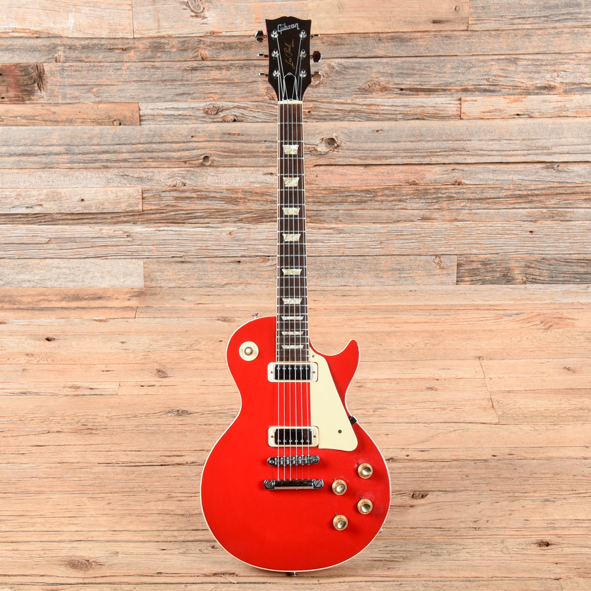 Gibson Les Paul Deluxe Red Refin 1975 Electric Guitars / Solid Body