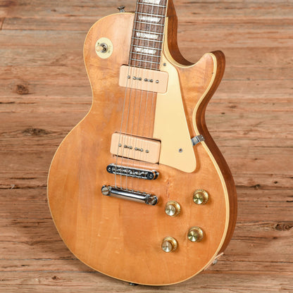 Gibson Les Paul Deluxe Stripped Natural 1972 Electric Guitars / Solid Body