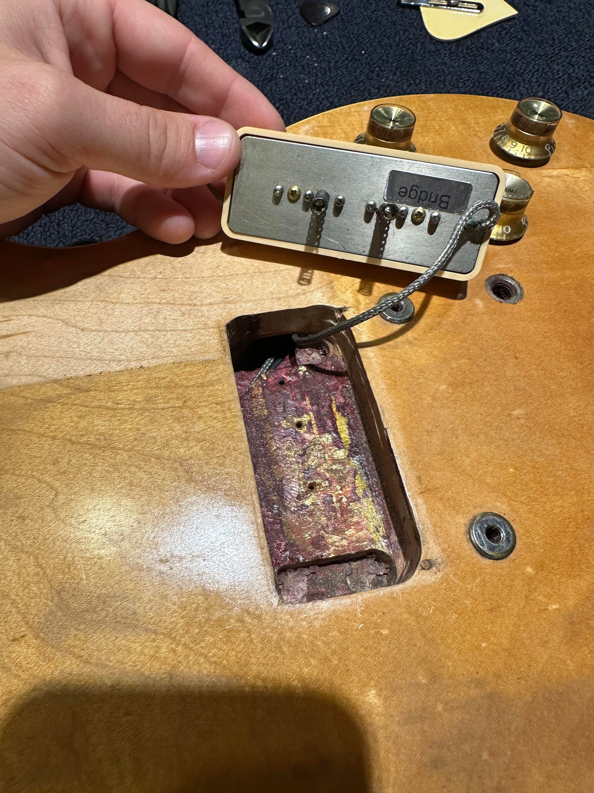 Gibson Les Paul Deluxe Stripped Natural 1972 Electric Guitars / Solid Body