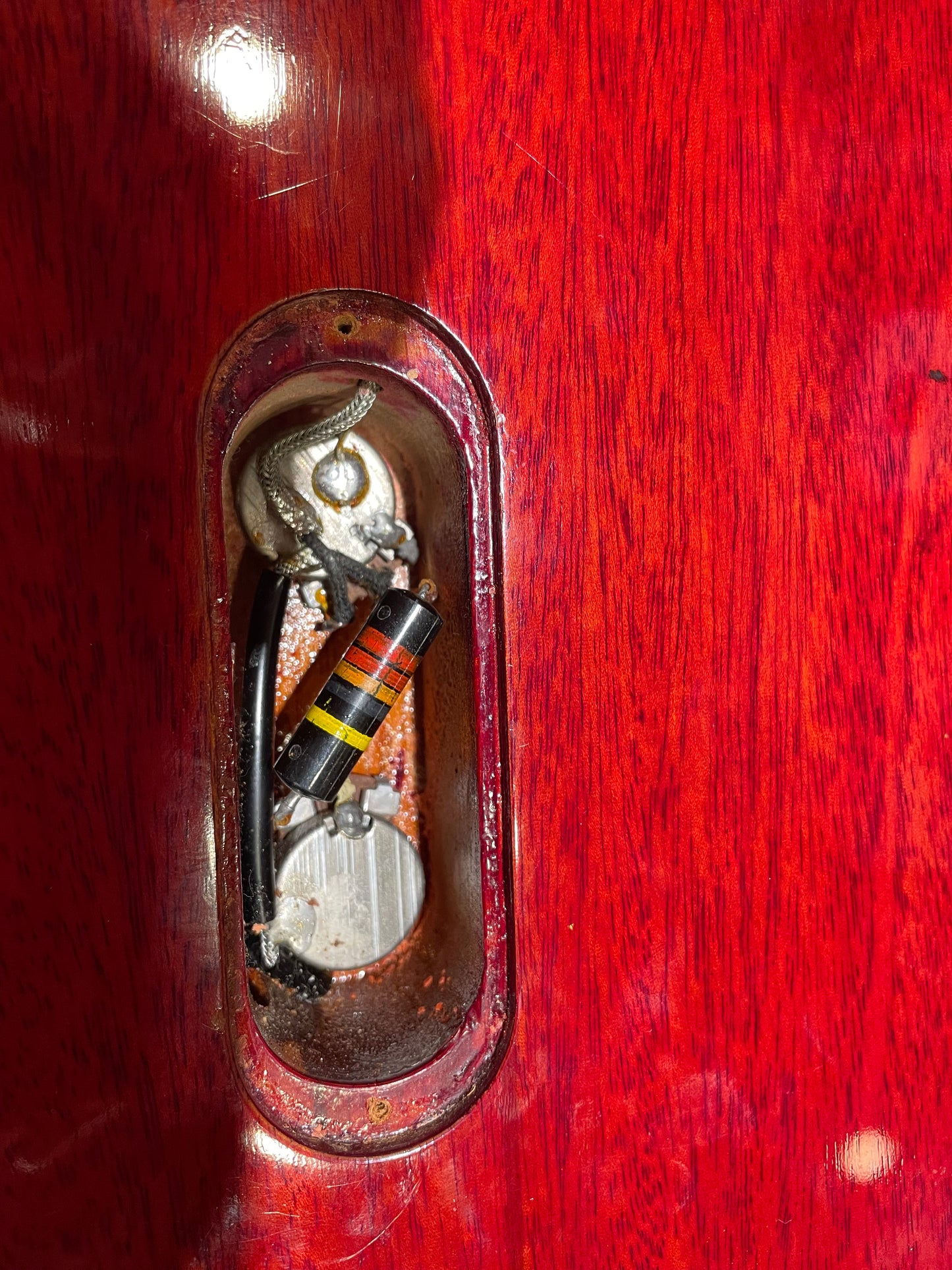 Gibson Les Paul Junior Cherry 1958 Electric Guitars / Solid Body