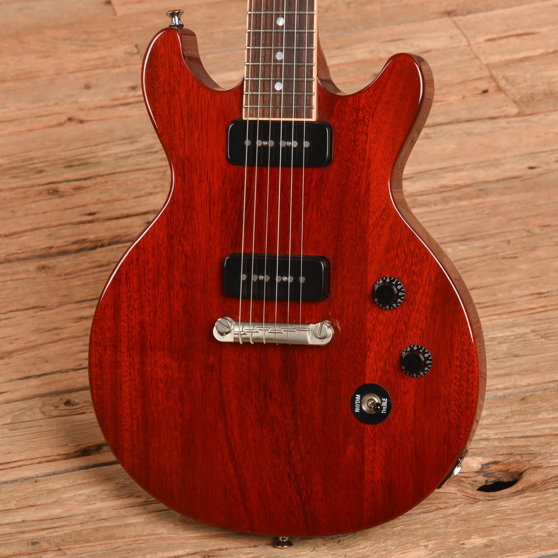 Gibson Les Paul Junior Double Cut Cherry 2015 Electric Guitars / Solid Body