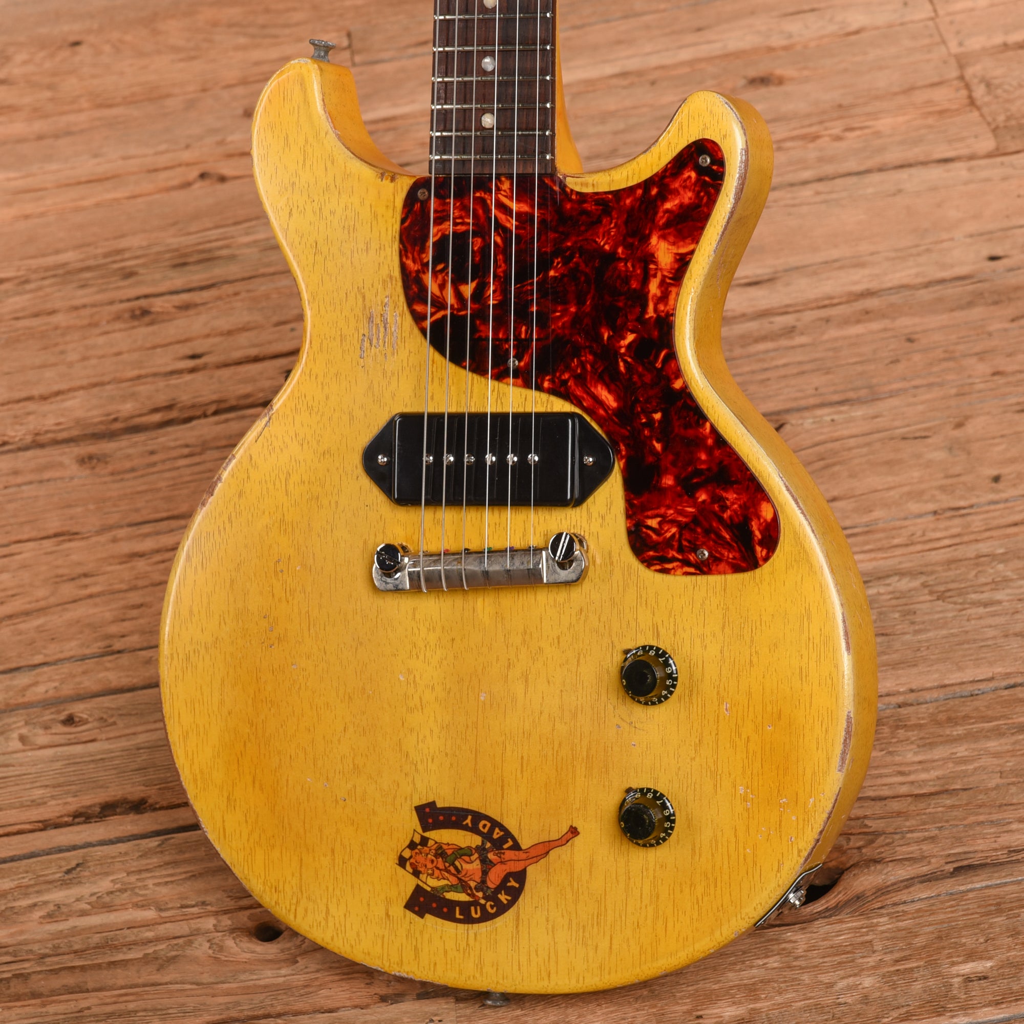 Gibson Les Paul Junior Double Cut TV Yellow 1959 Electric Guitars / Solid Body