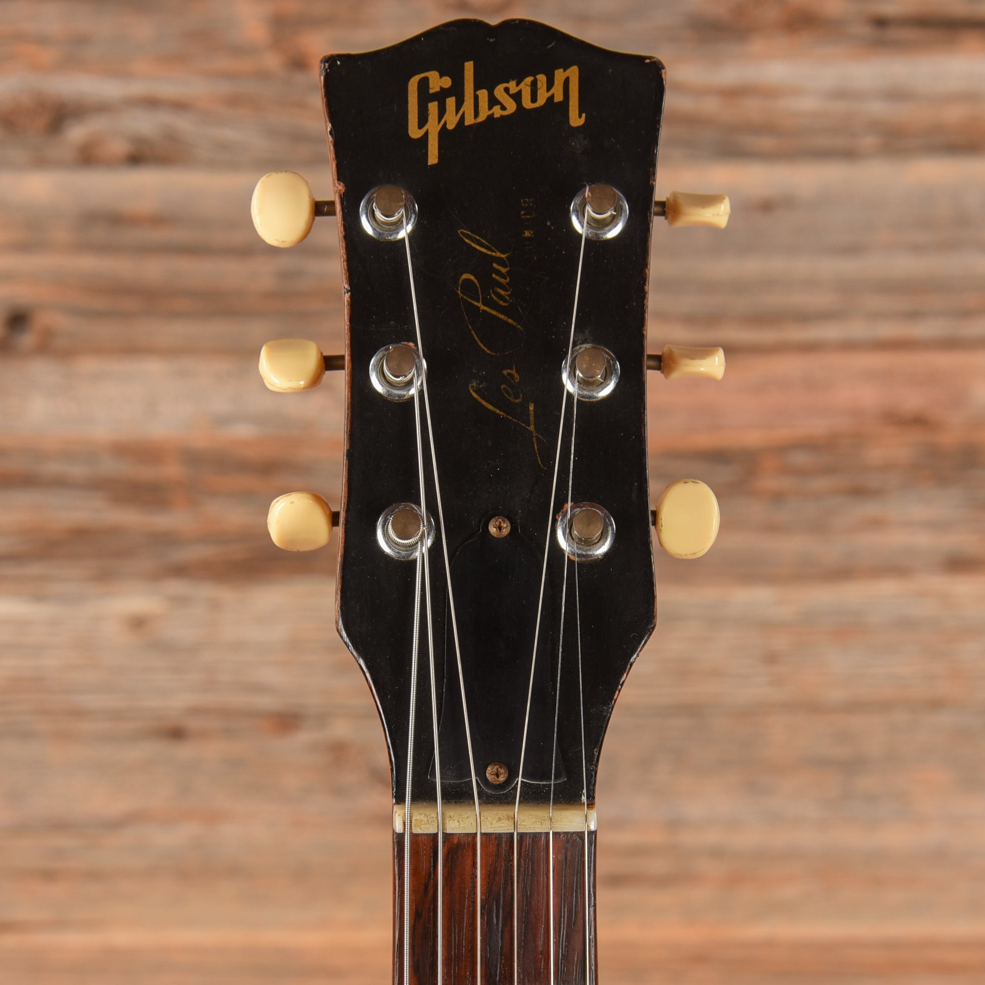 Gibson Les Paul Junior Doublecut Natural Refin 1959 Electric Guitars / Solid Body