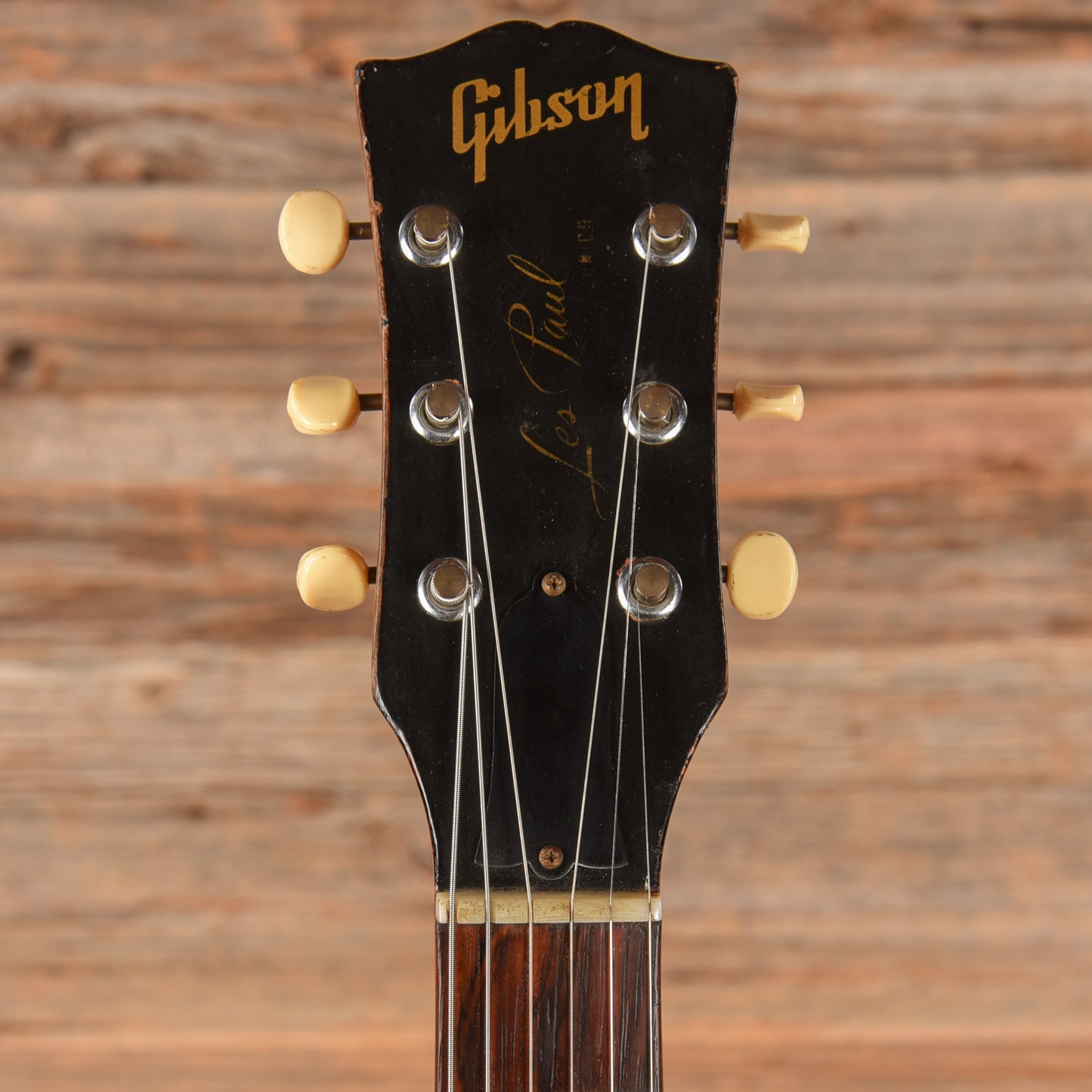 Gibson Les Paul Junior Doublecut Natural Refin 1959 Electric Guitars / Solid Body