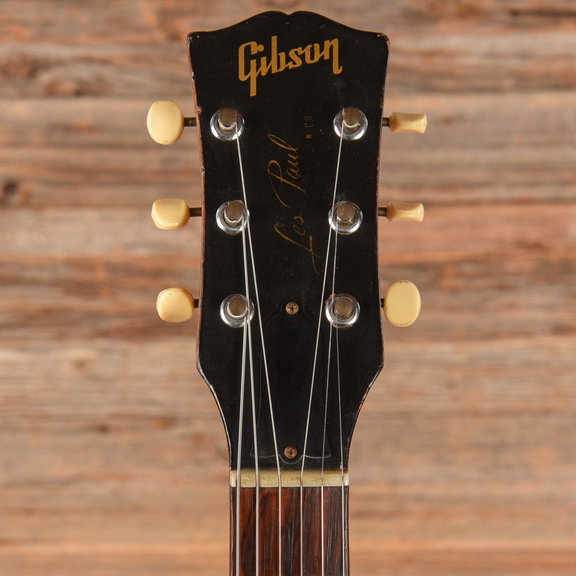 Gibson Les Paul Junior Doublecut Natural Refin 1959 Electric Guitars / Solid Body