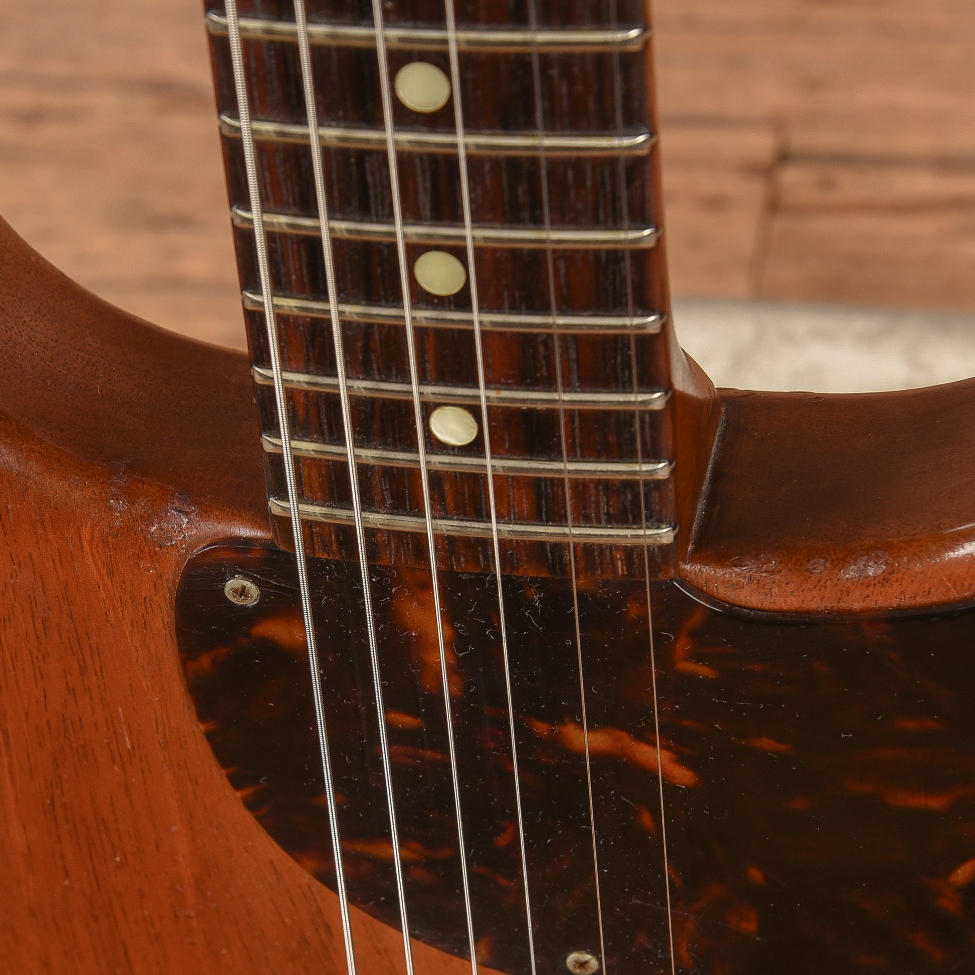 Gibson Les Paul Junior Doublecut Natural Refin 1959 Electric Guitars / Solid Body