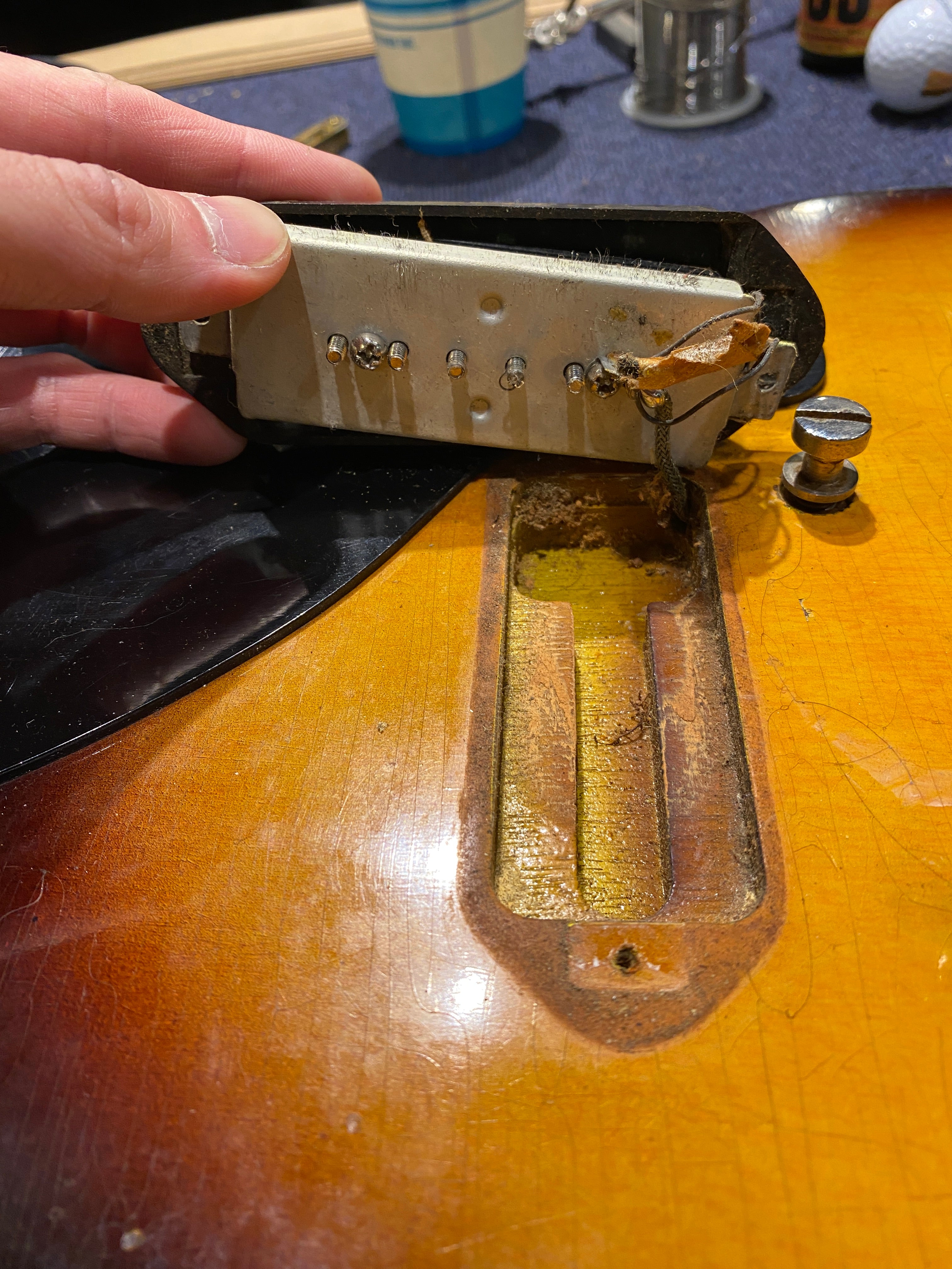 Gibson Les Paul Junior Sunburst 1958 Electric Guitars / Solid Body