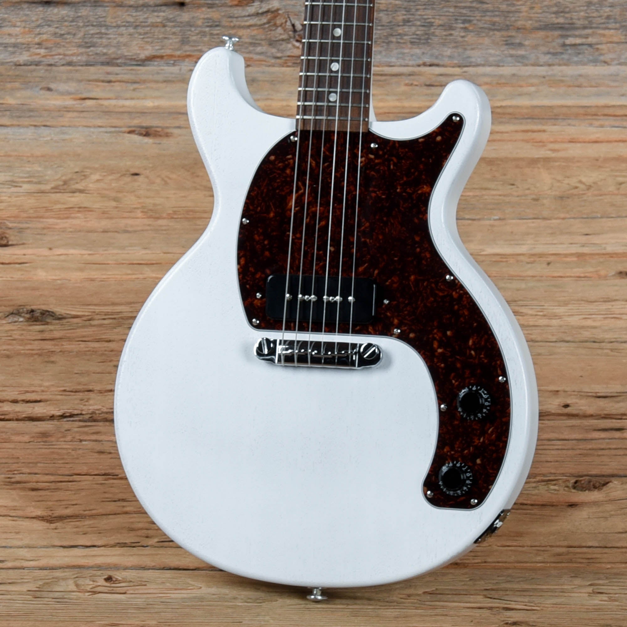 Gibson Les Paul Junior Tribute DC Worn White 2019 Electric Guitars / Solid Body