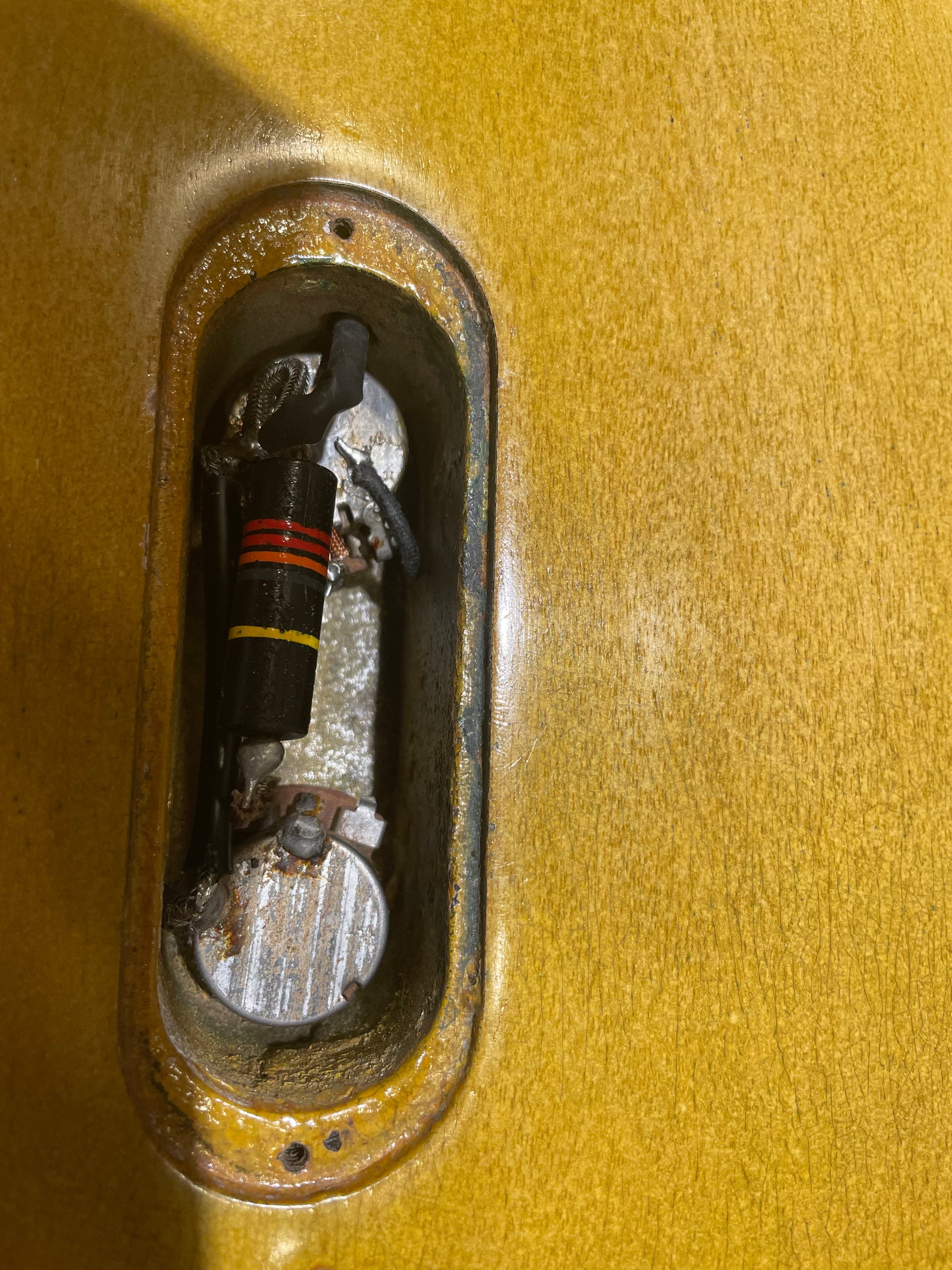 Gibson Les Paul Junior TV Yellow Refin by Clive Brown 1957 Electric Guitars / Solid Body