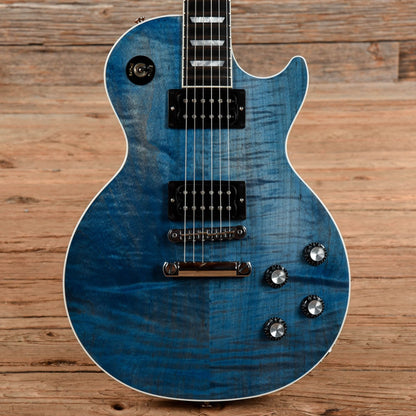 Gibson Les Paul Les Paul Signature Player Plus Satin Ocean Blue 2018 Electric Guitars / Solid Body