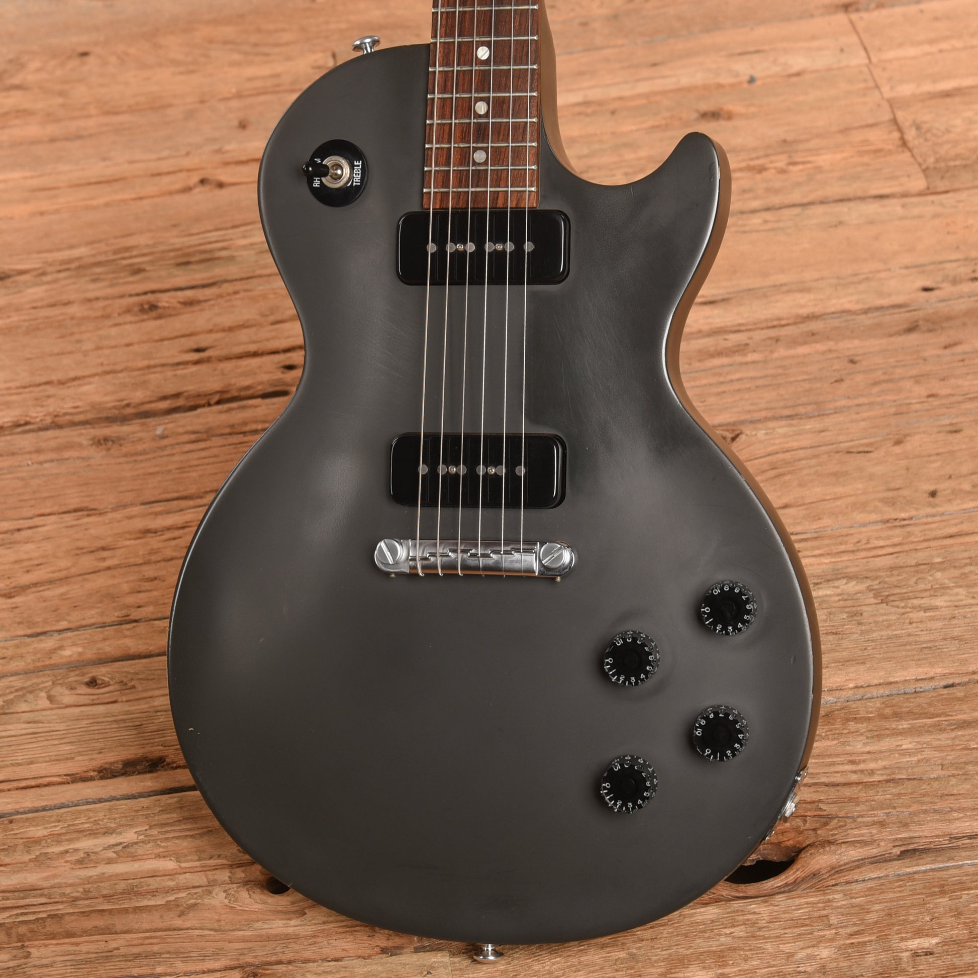 Gibson Les Paul Melody Maker Charcoal 2014 Electric Guitars / Solid Body