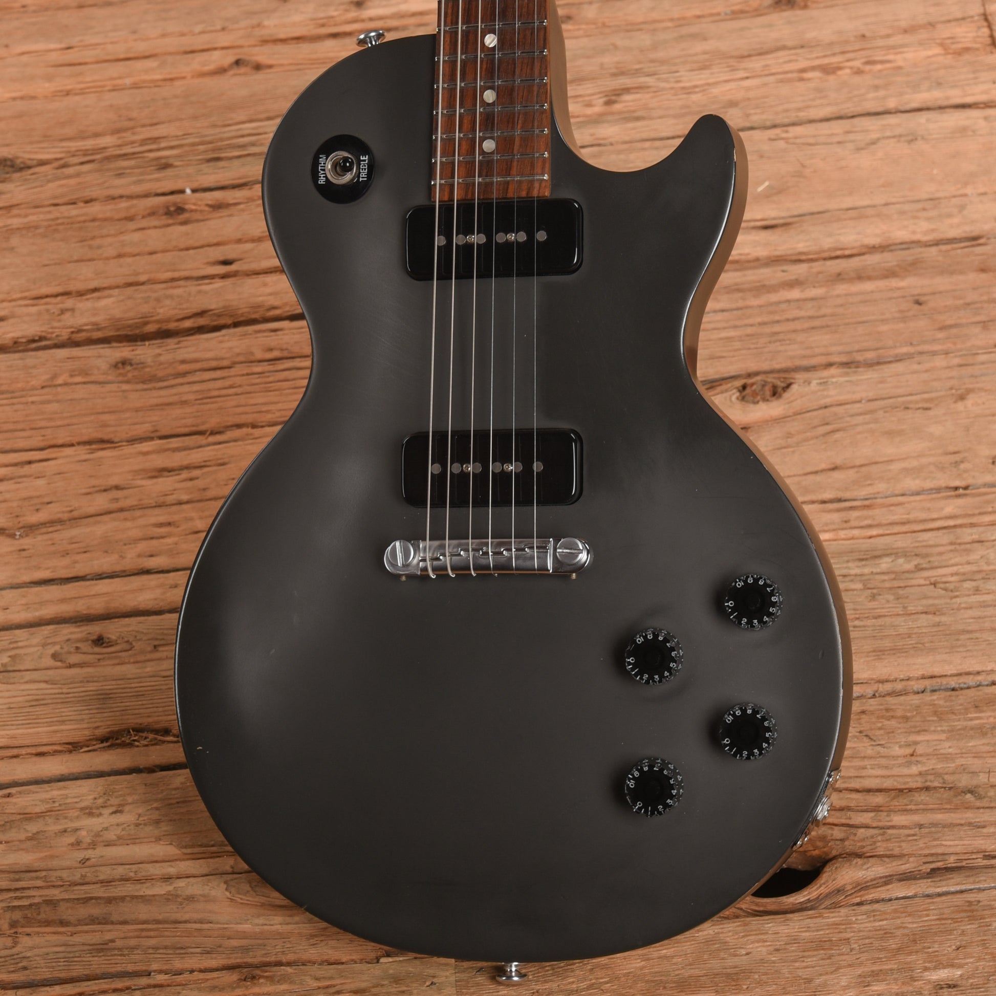 Gibson Les Paul Melody Maker Charcoal 2014 Electric Guitars / Solid Body