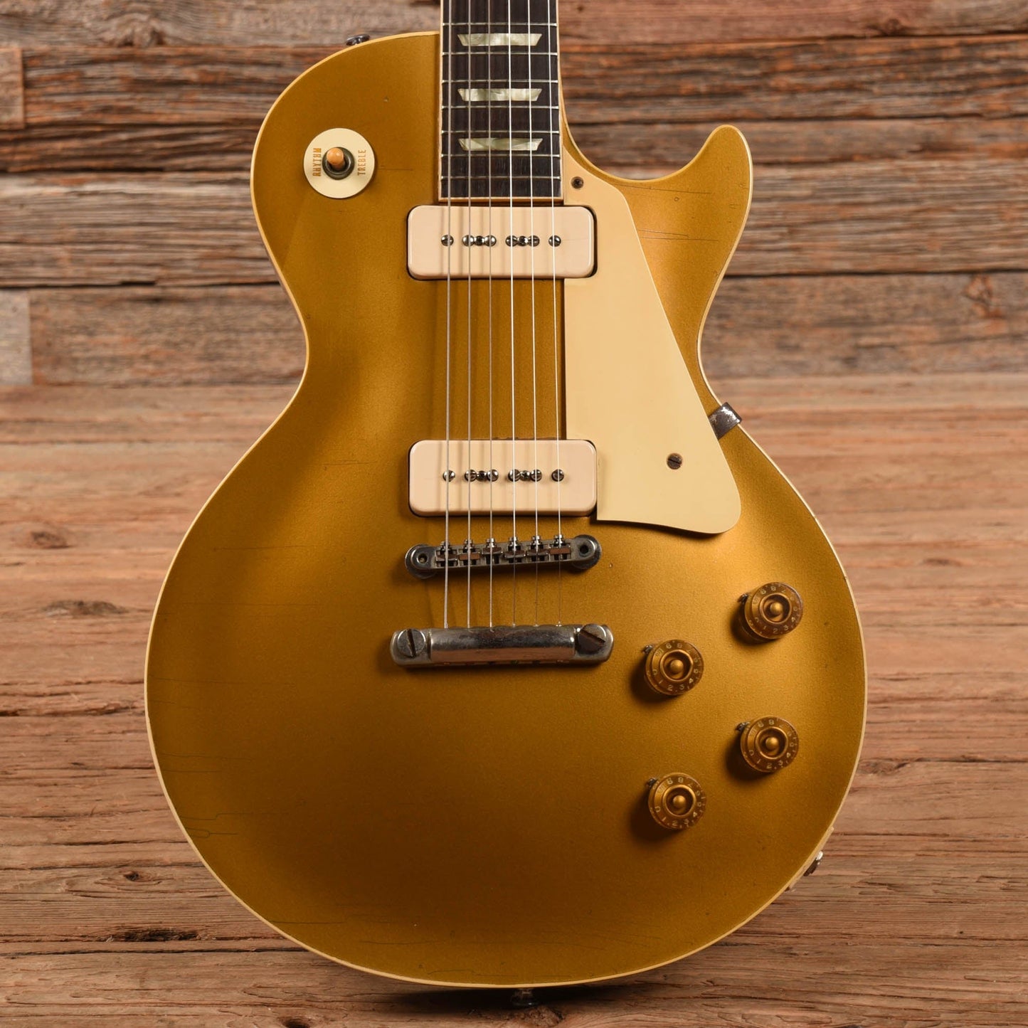 Gibson Les Paul Model 1955 Goldtop Electric Guitars / Solid Body